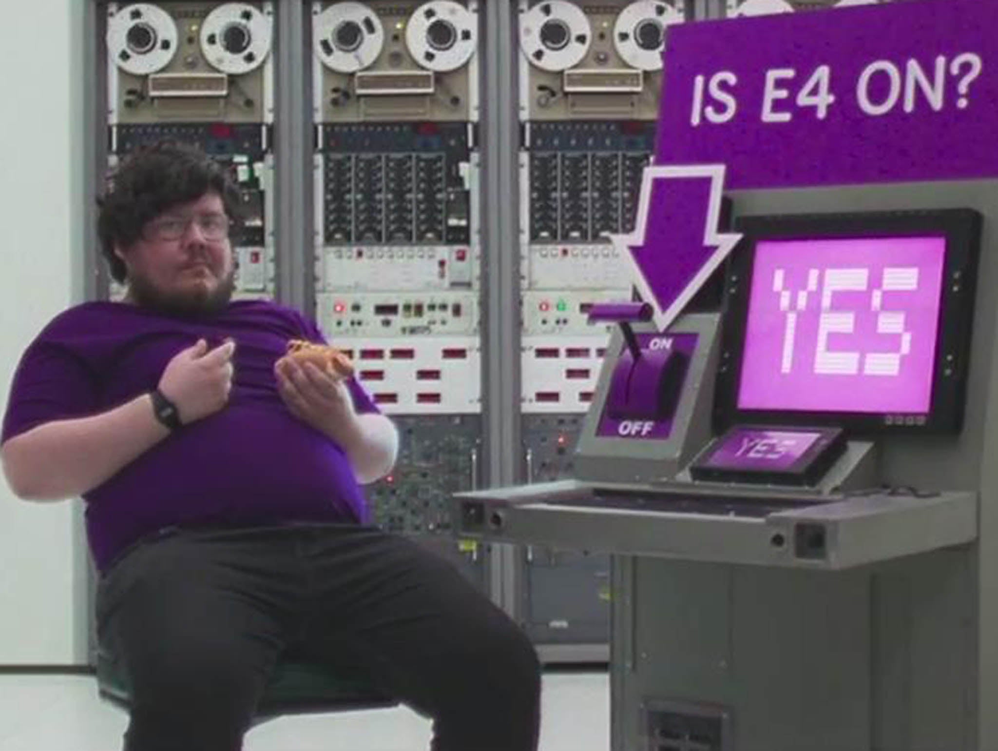 Darren stars in E4's election day shutdown campaign