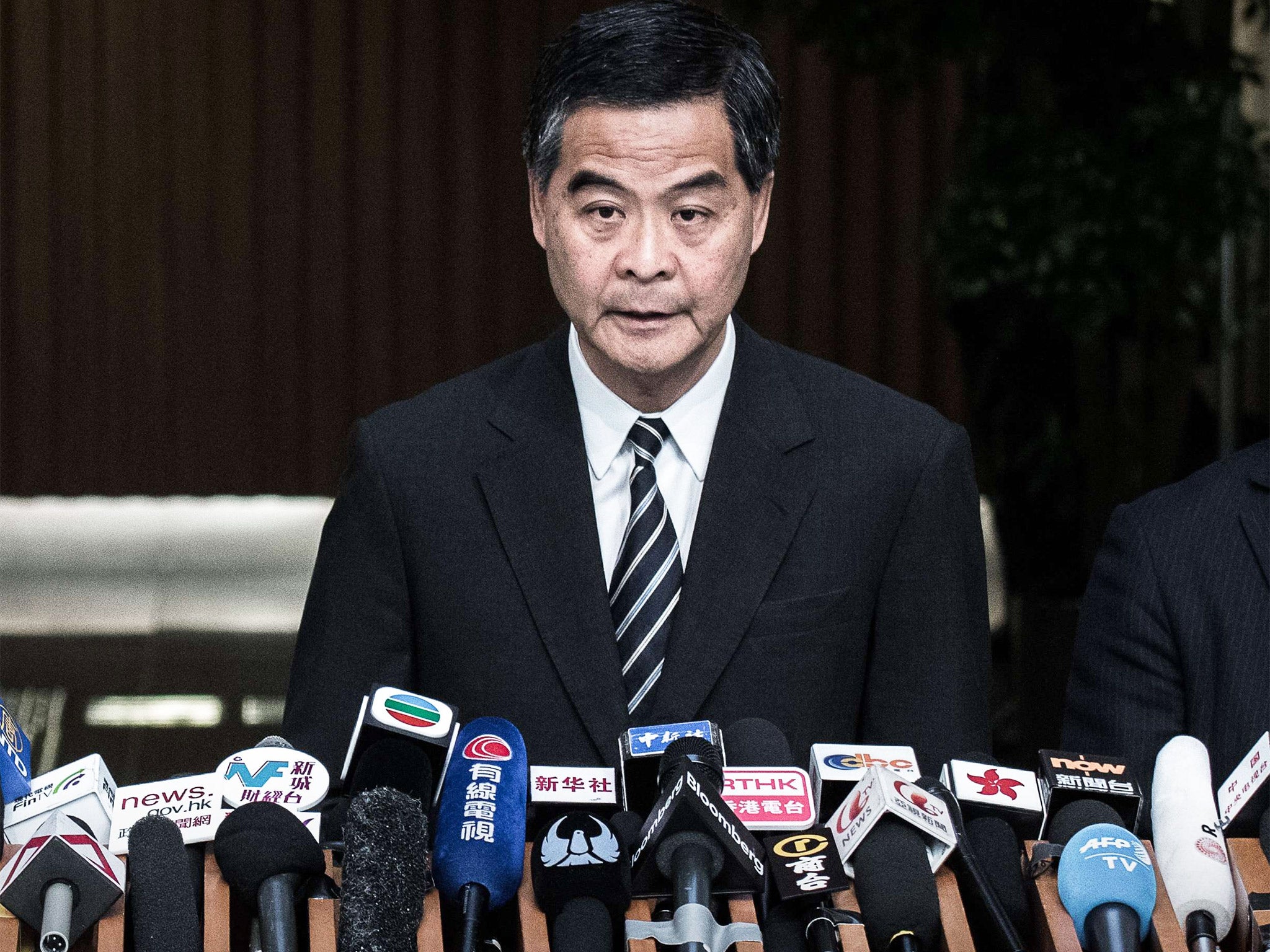 Hong Kong Chief Executive Leung Chun-ying (Getty)