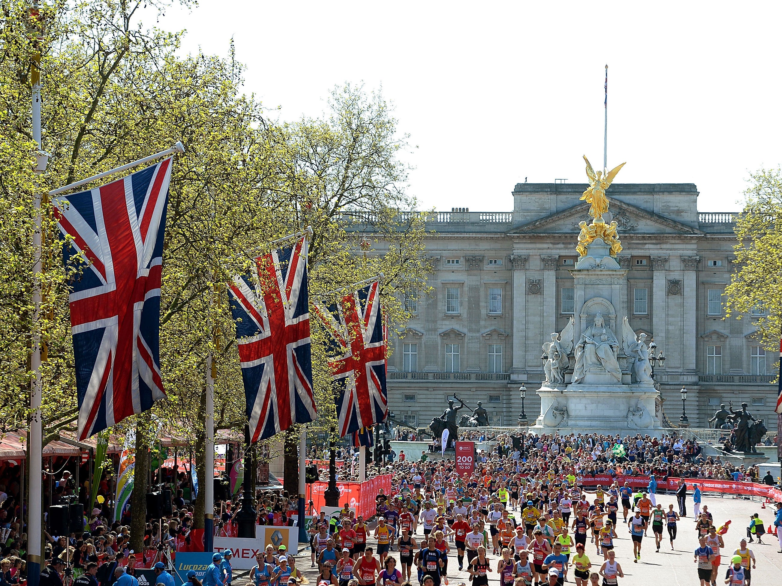 Free bottles of Buxton Water will be handed to runners on marathon day (Getty)