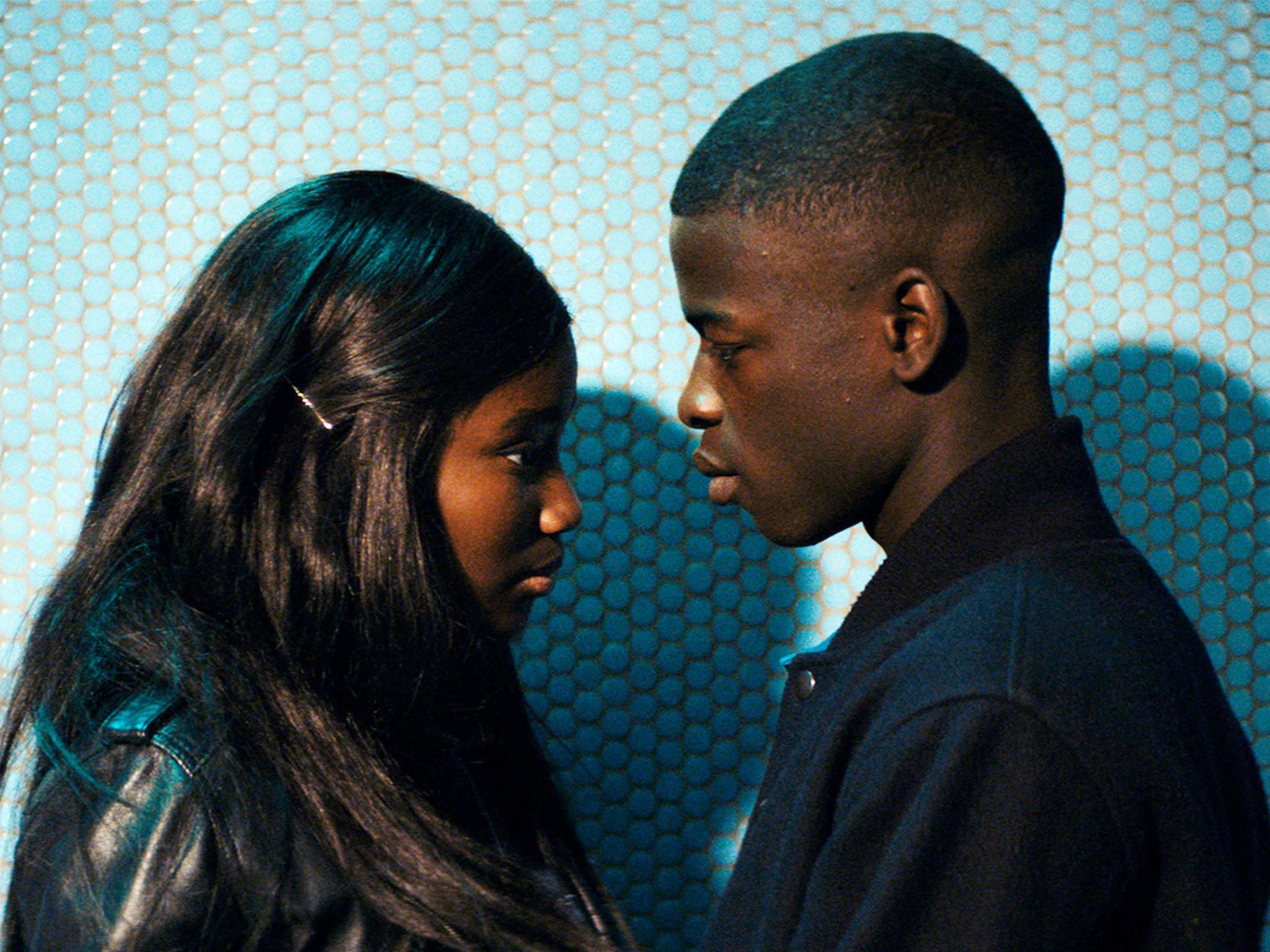 Karidja Toure and Idrissa Diabate in Girlhood