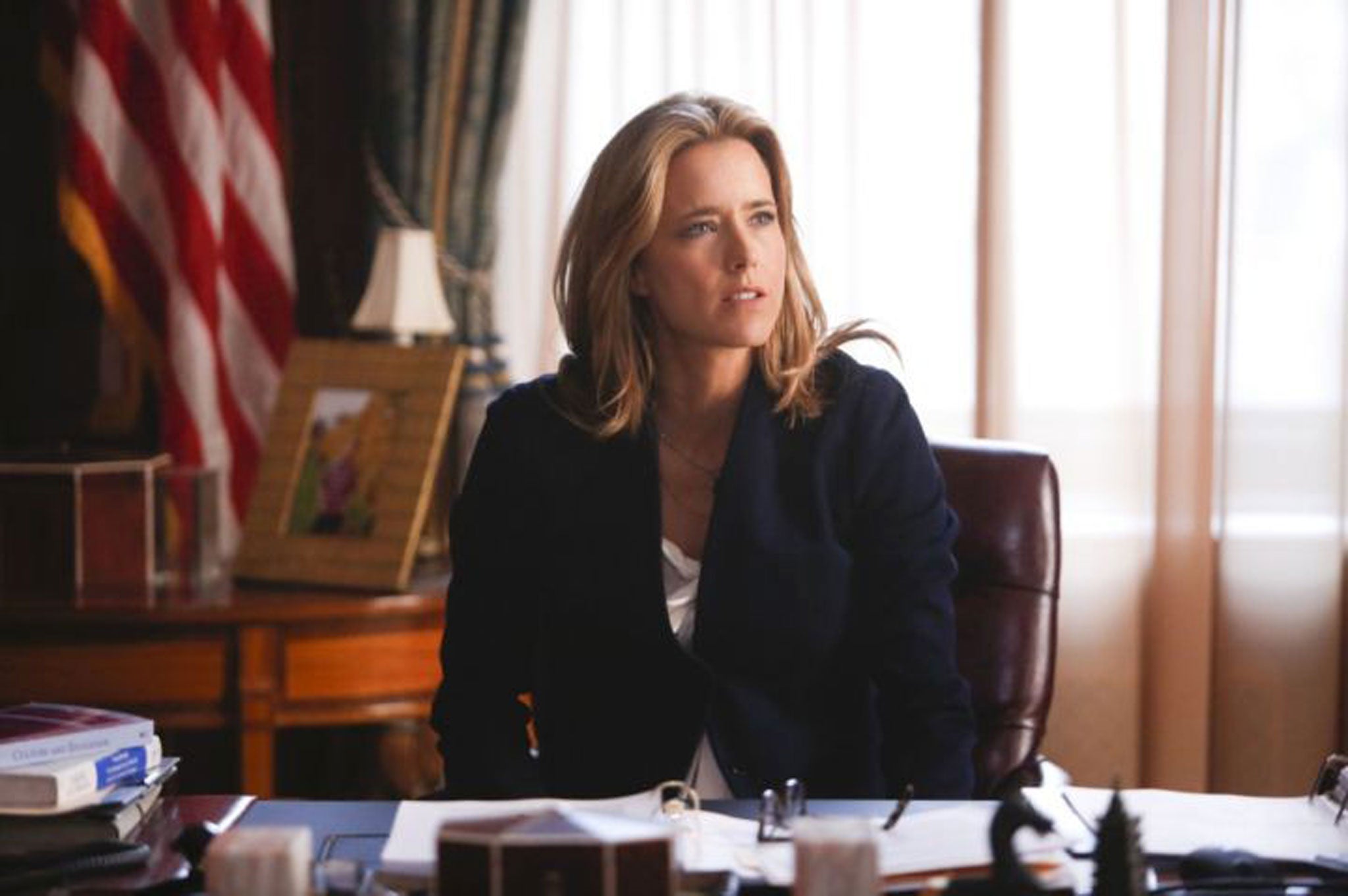 Téa Leoni as Elizabeth McCord in Madam Secretary