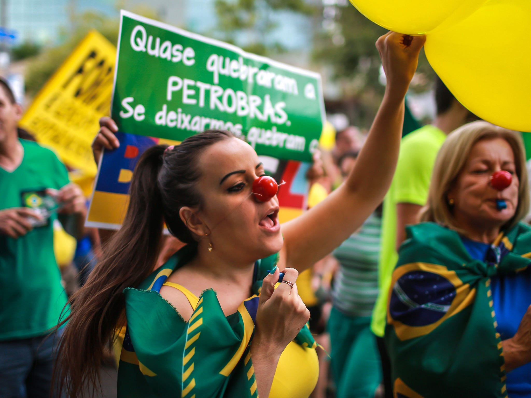 Protests in Brazil during the Petrobras ‘Operation Car Wash’ scandal