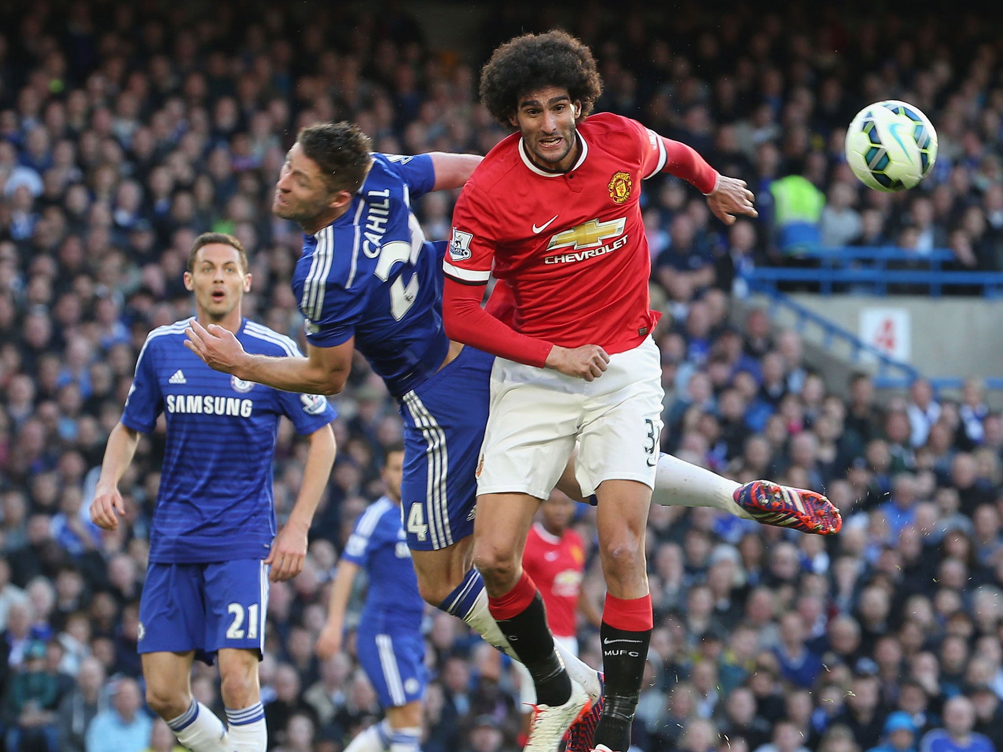 Marouane Fellaini has enjoyed a return to form ahead of his return to Everton