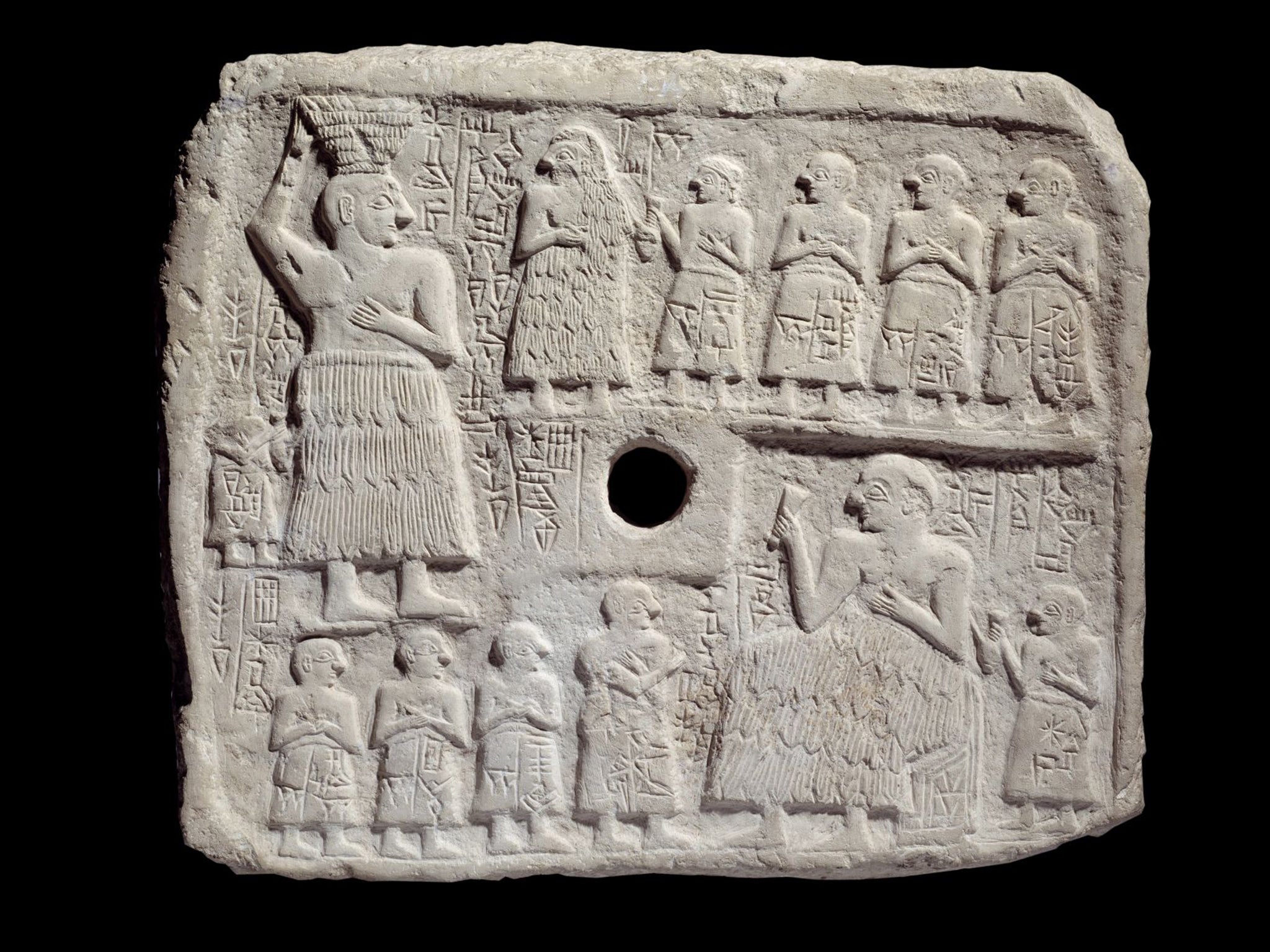 The Lagash tablet in the Louvre