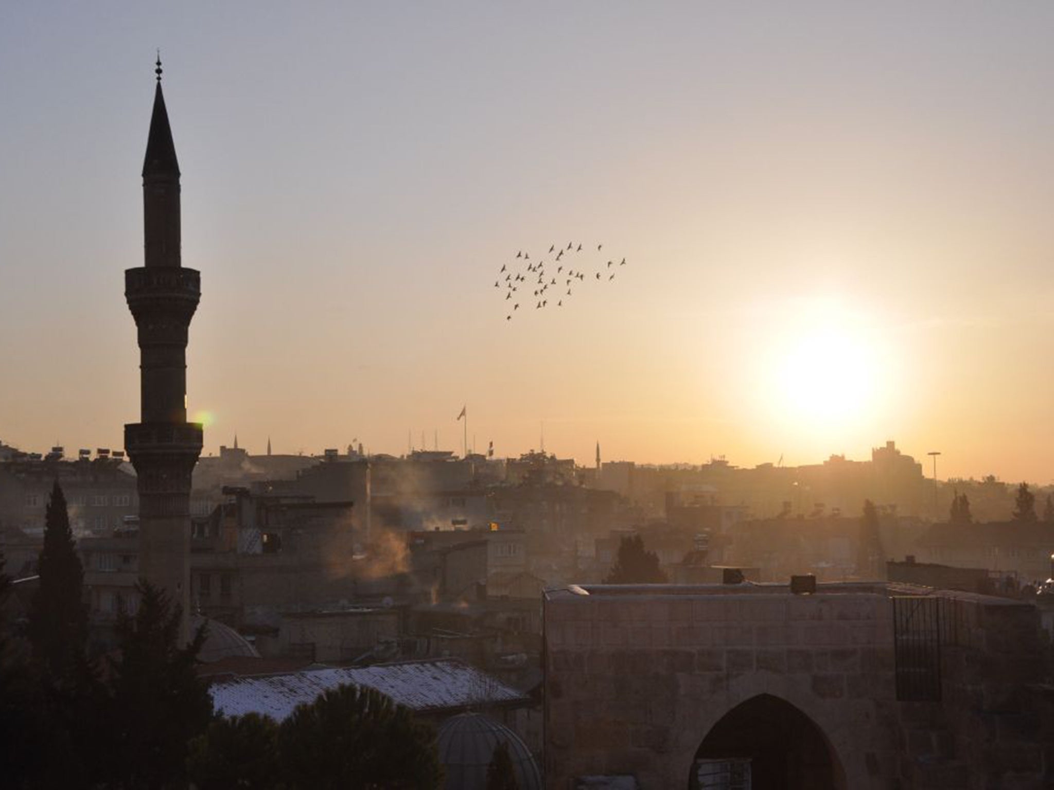 The border town of Gaziantep, Turkey