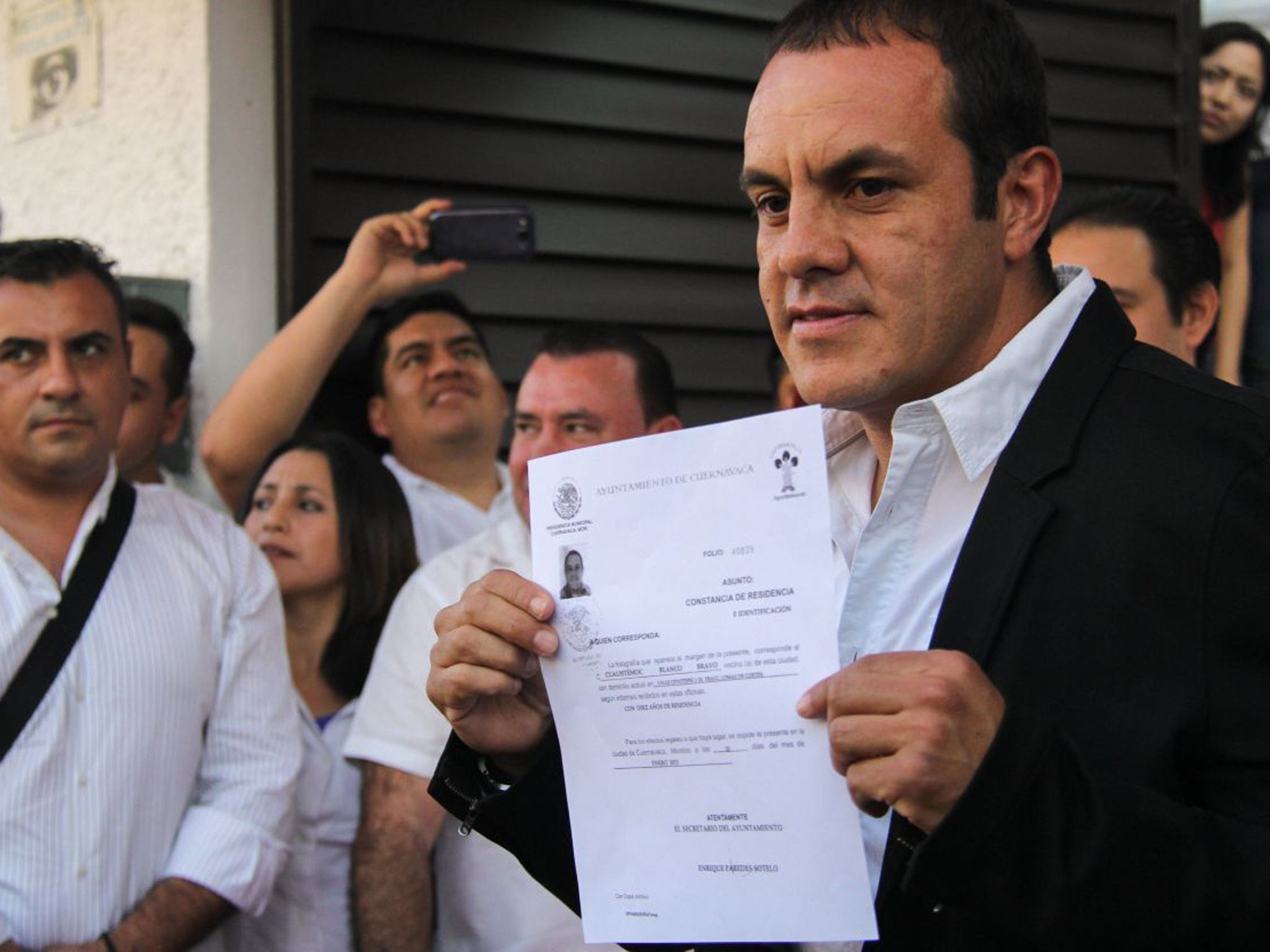 Cuauhtémoc Blanco is one of Mexico’s greatest footballers. He believes he is capable of restoring law and order in the city of Cuernavaca