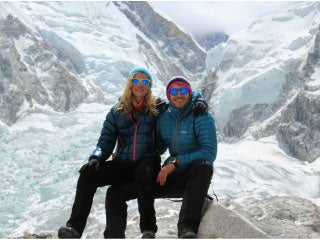 Alex Schneider and Sam Chappatte have been blogging about their journey up Mount Everest and gave an account of the avalanche