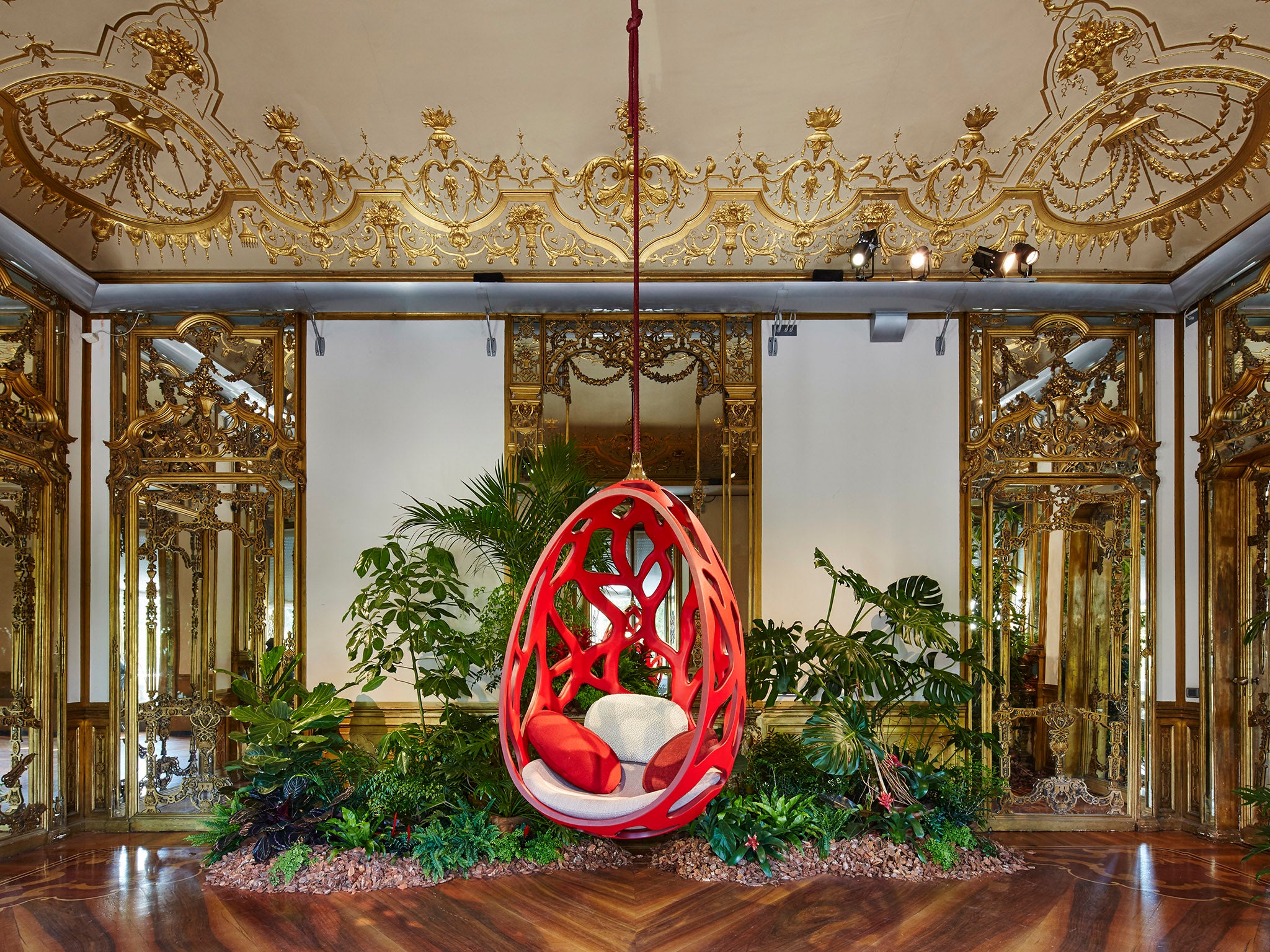 furniture designs by Brazil’s Campana Brothers for Louis Vuitton