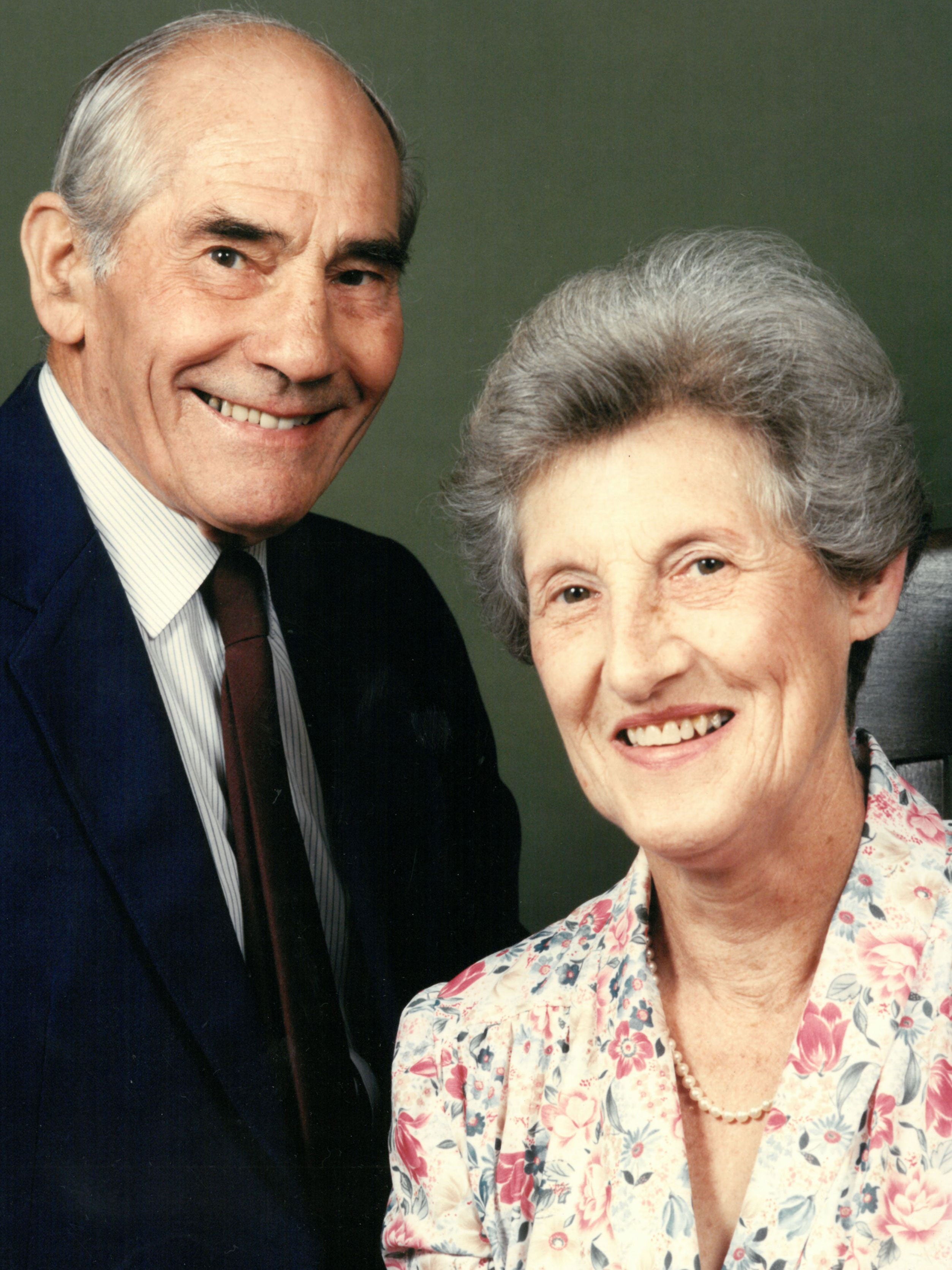 The couple in the earlier days of their relationship