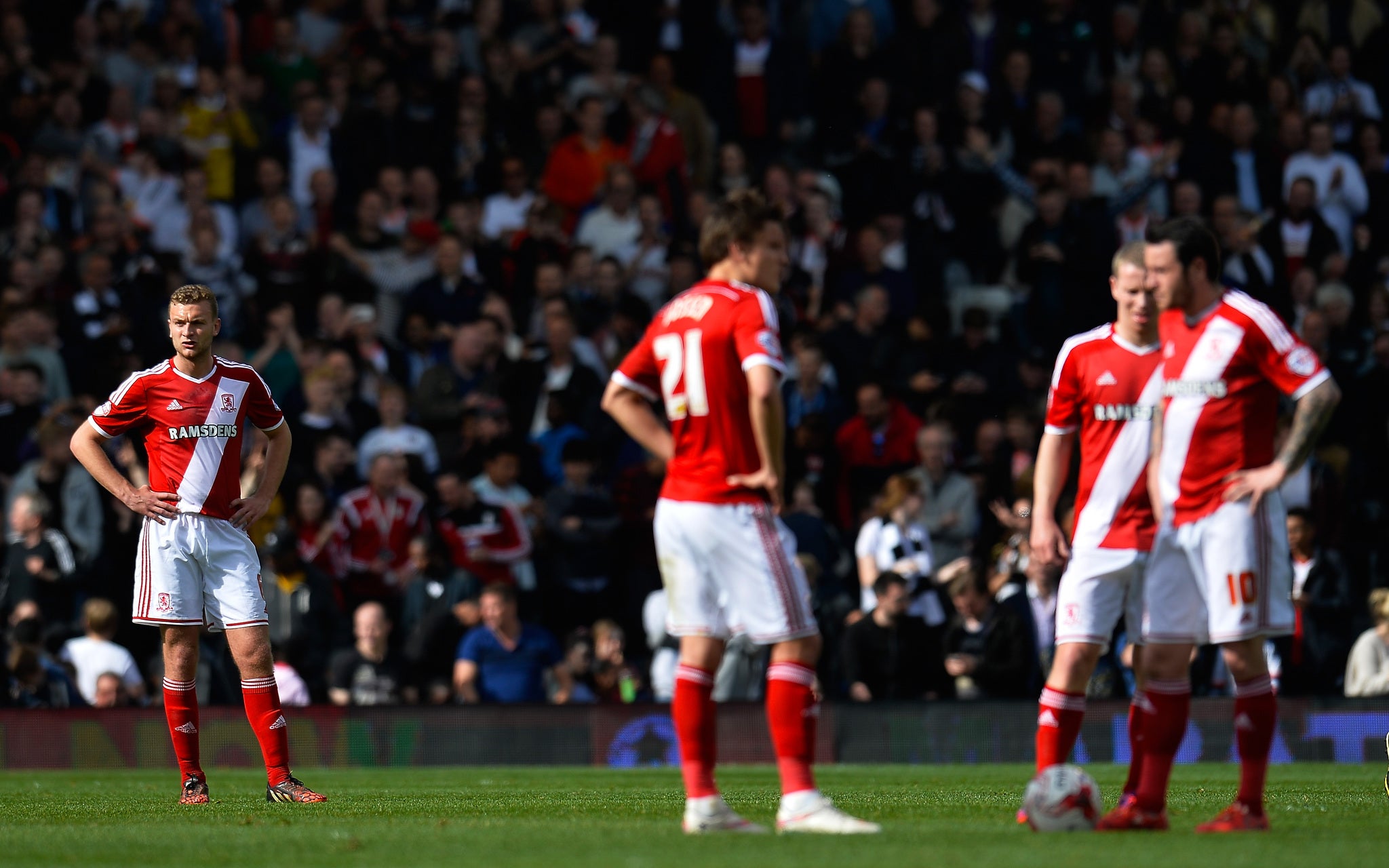 Middlesbrough slipped up at Fulham at the weekend