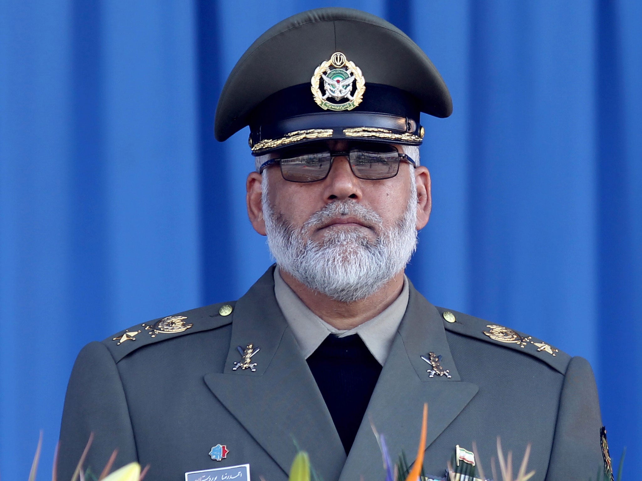 The commander of Iran's army ground forces, General Ahmad Reza Pourdastan