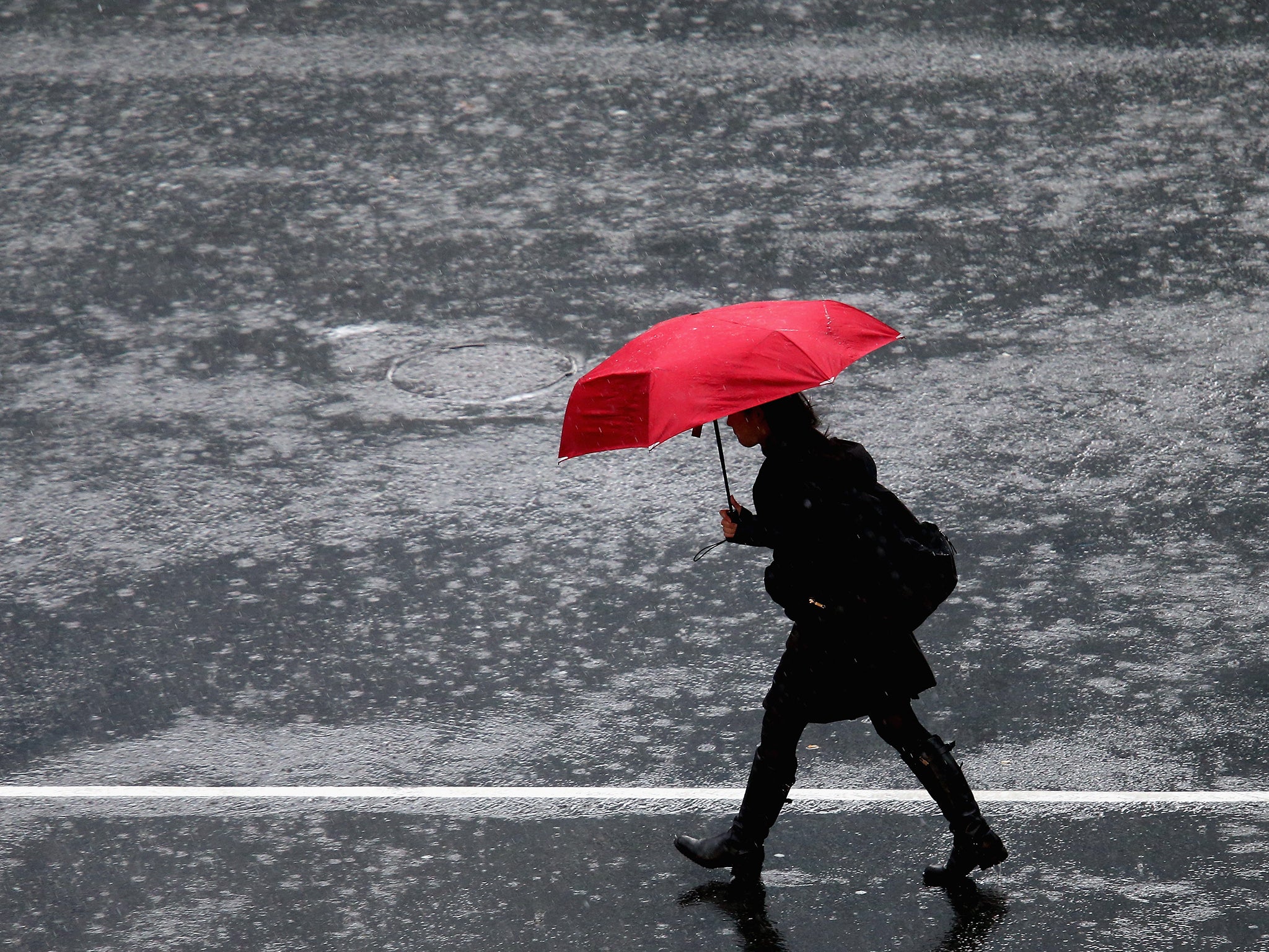 Nearly one in five days of heavy rainfall are due to human influences on the climate