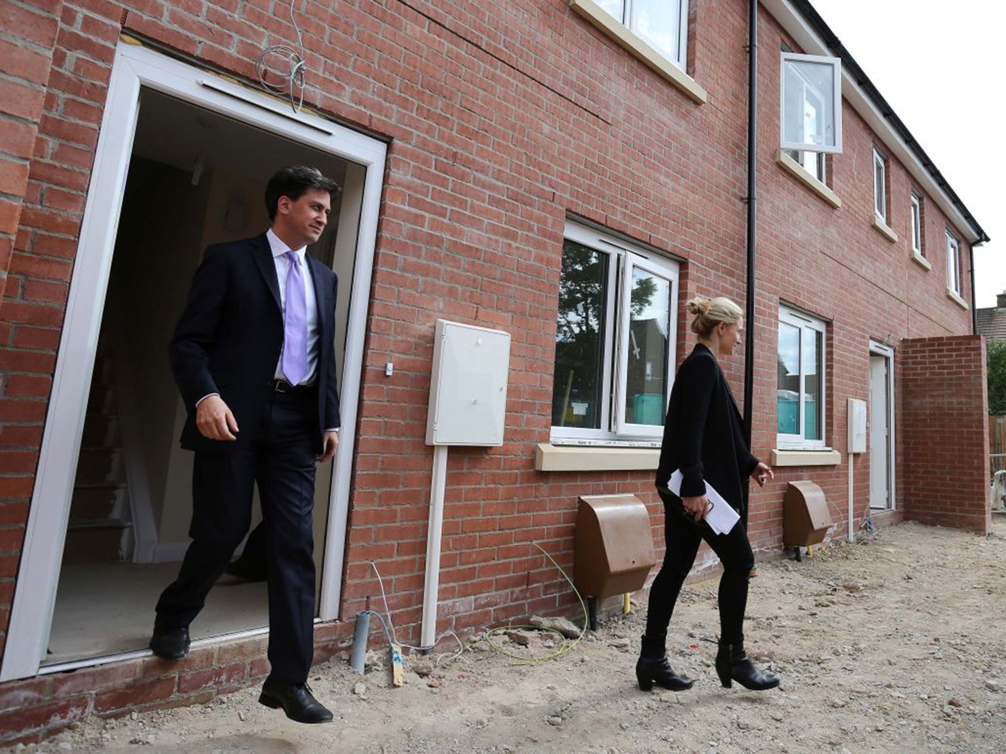 Plans put forward by Ed Miliband have been met with derision by leading property figures (Getty)