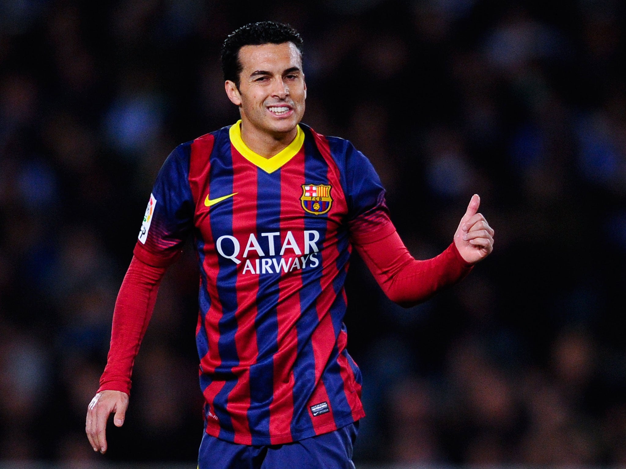 Barcelona winger Pedro