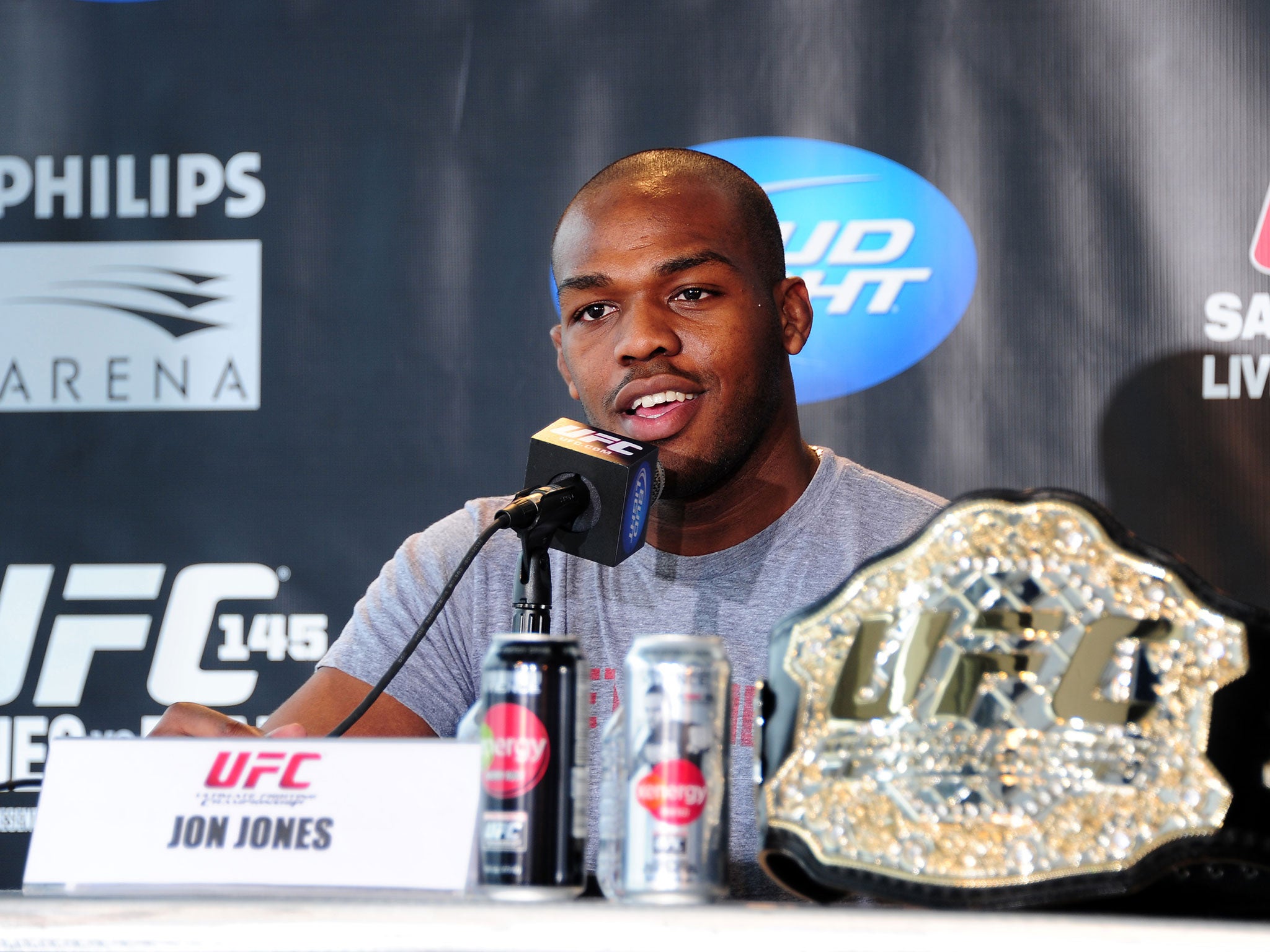 UFC light heavyweight champion Jon Jones