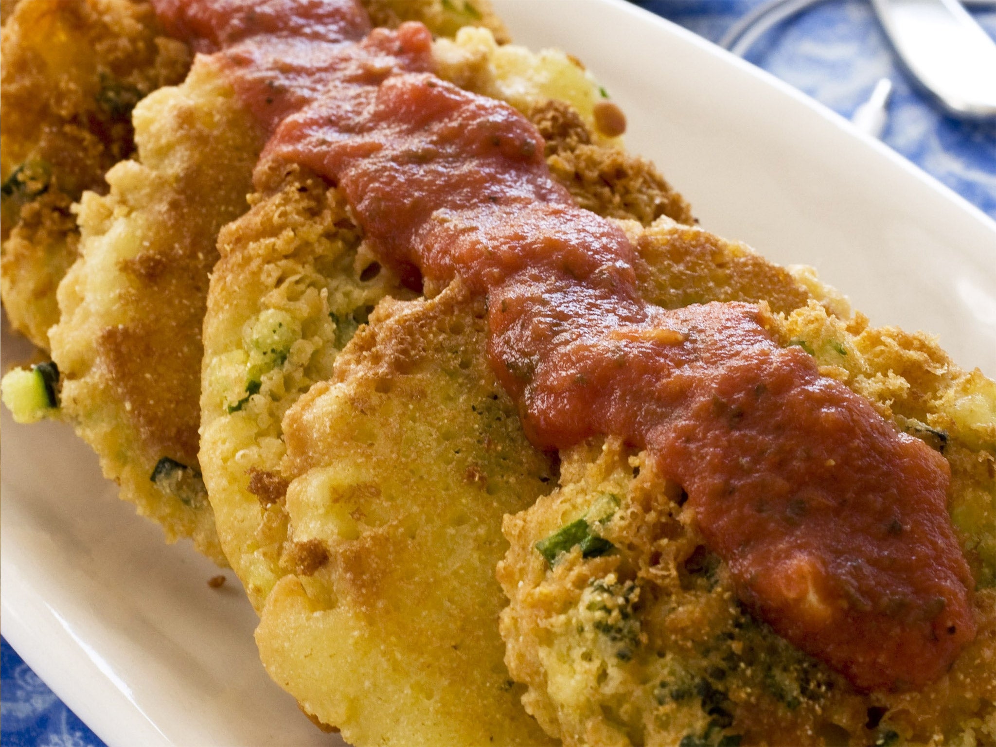 Volunteers on the rural South African diet ate corn fritters for breakfast