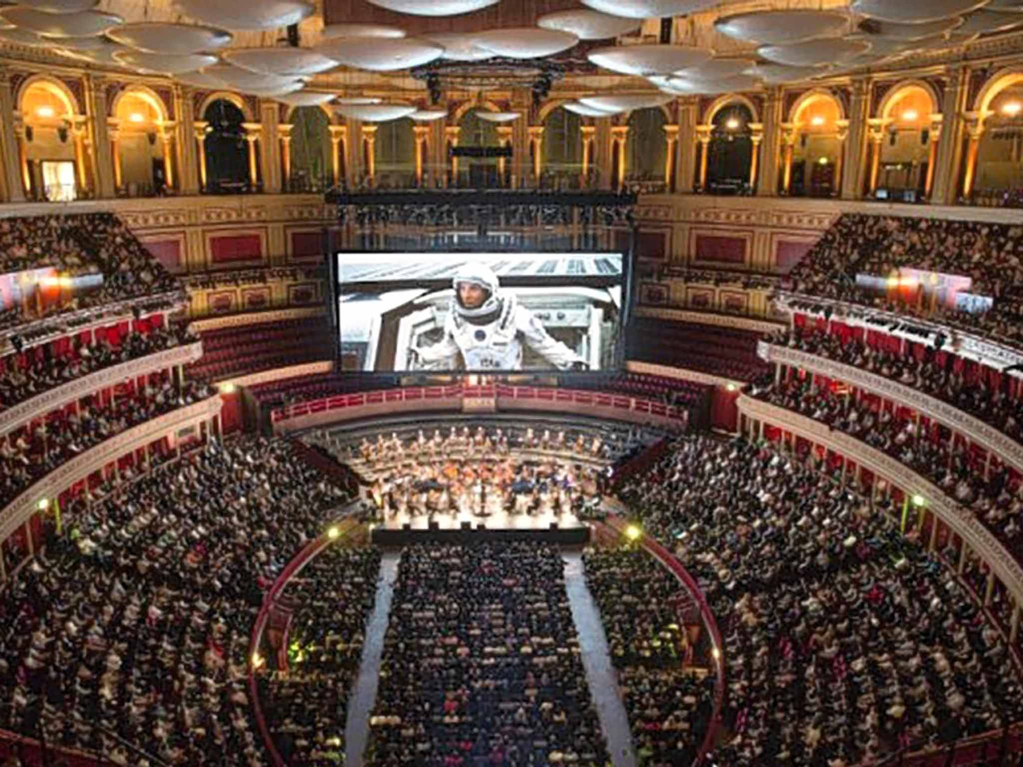 'Interstellar' at the Royal Albert Hall earlier this year