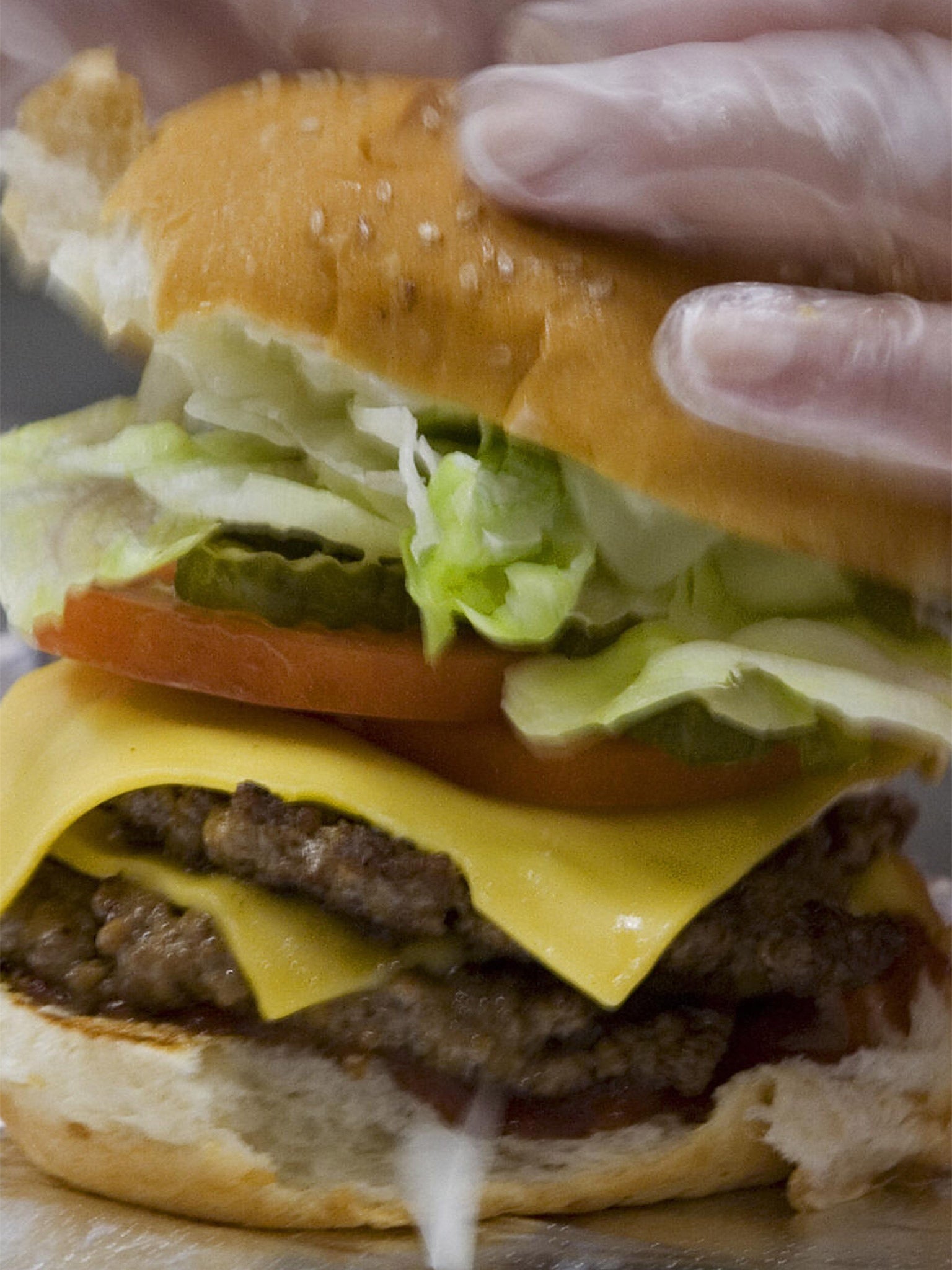 The American diet included hamburgers (Getty)