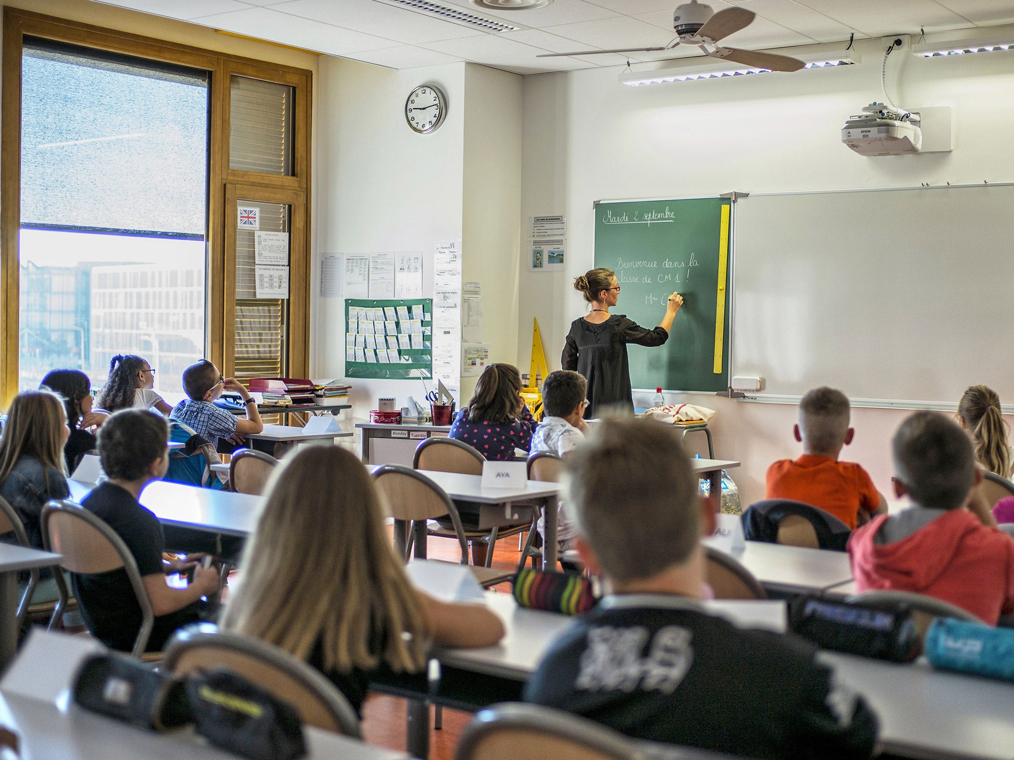 Given the choice, many French children will opt to learn Spanish, Italian or Russian over German