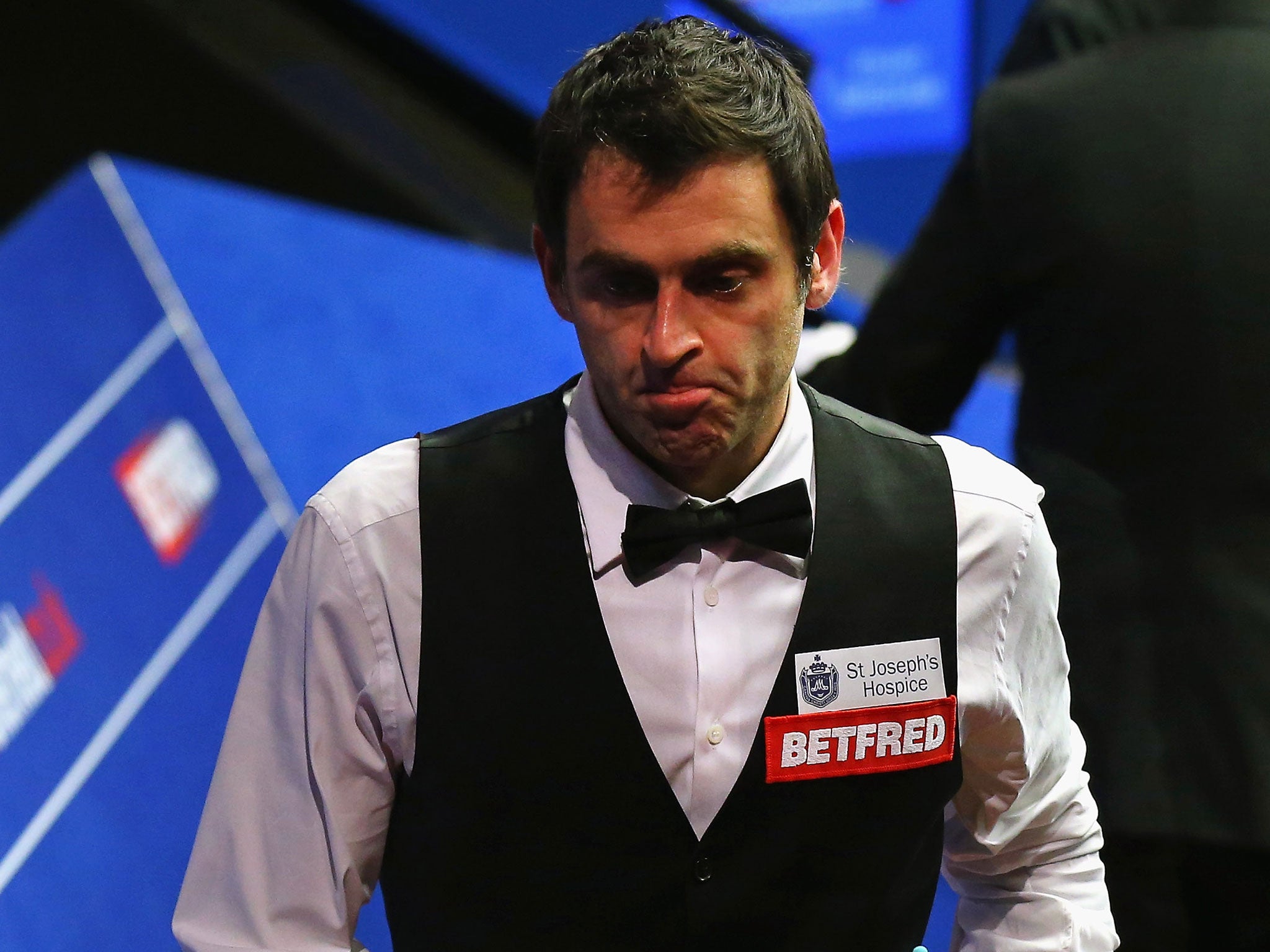 Ronnie O'Sullivan lost to Stuart Bingham in the snooker world championships