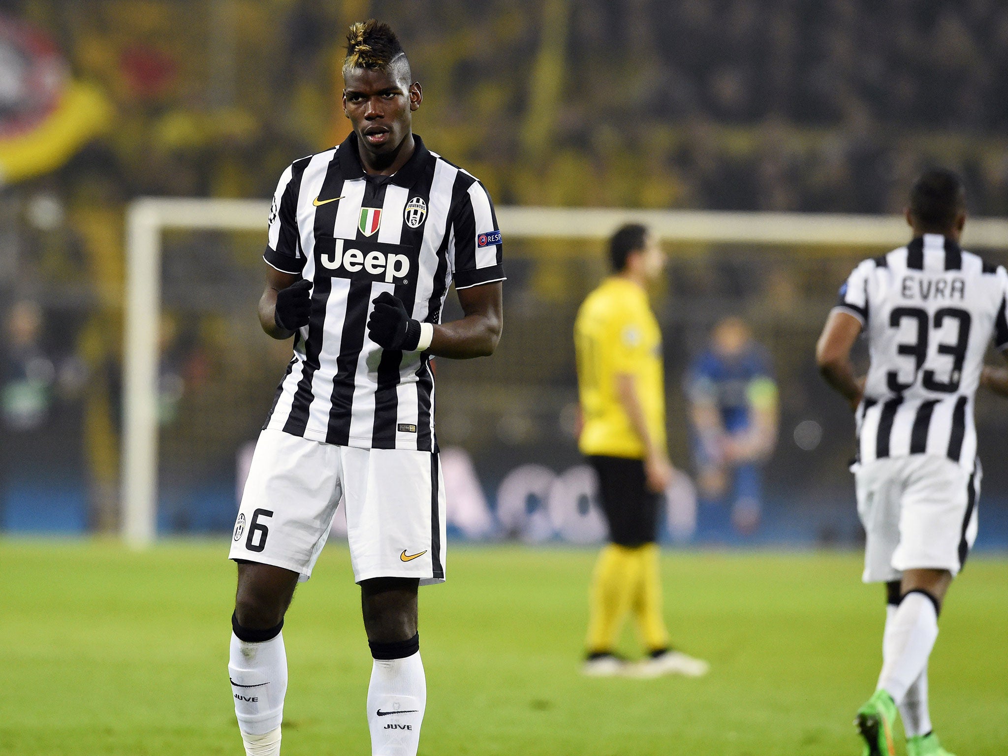 Juventus midfielder Paul Pogba