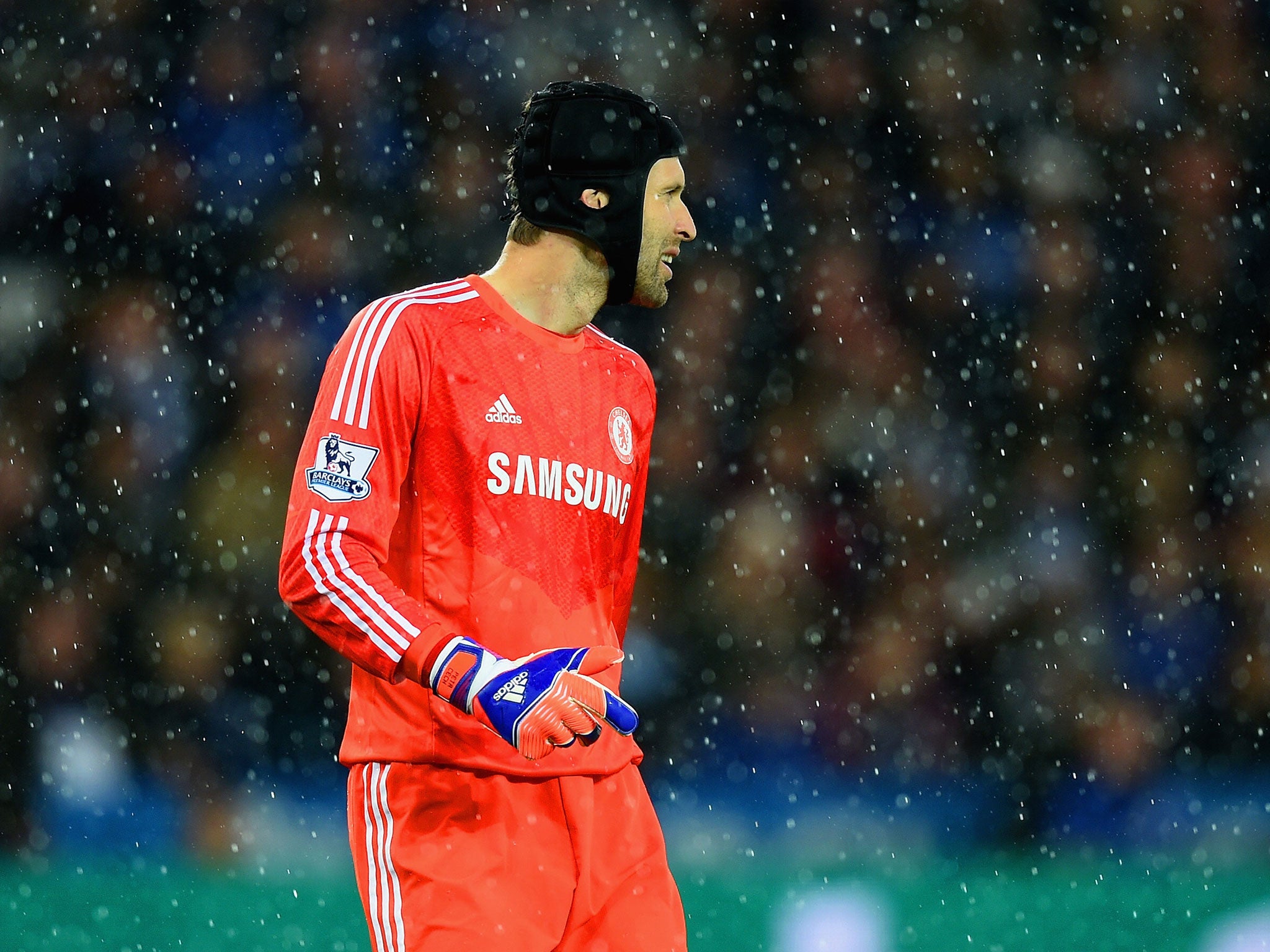 Cech started against Leicester on Wednesday night