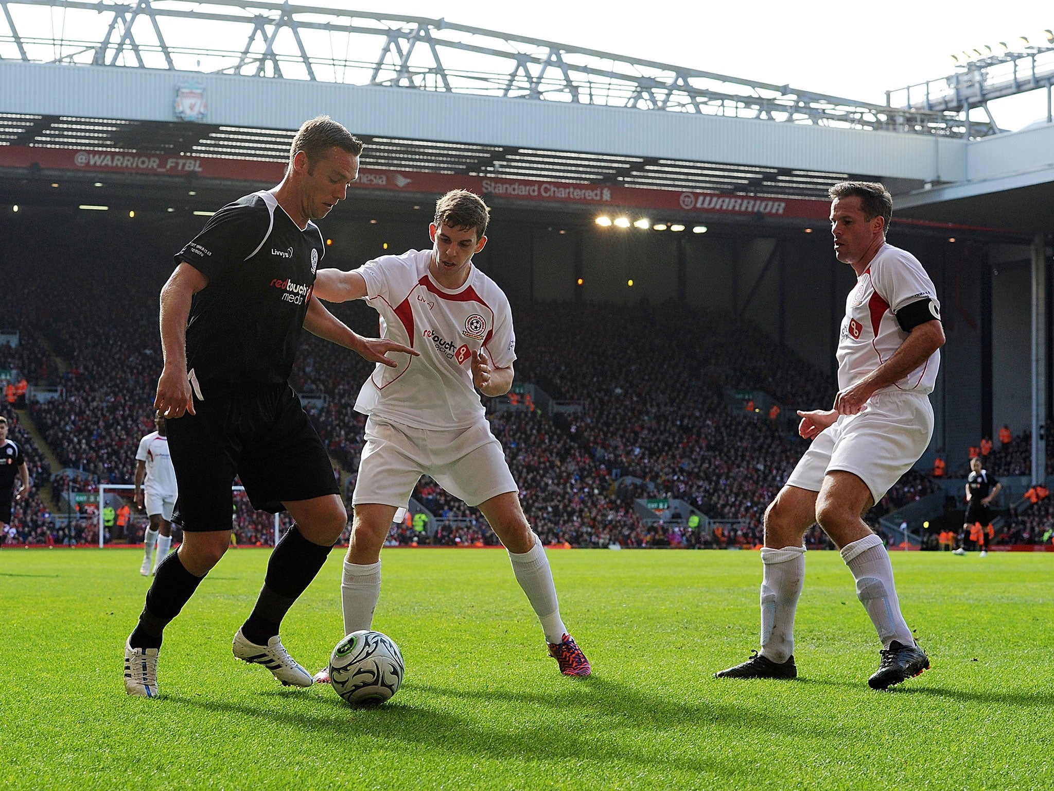 Flanagan returned to action in the Liverpool All-Stars game