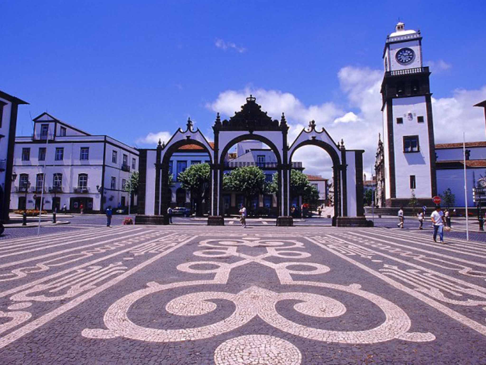 Ponta Delgada, the island's capital