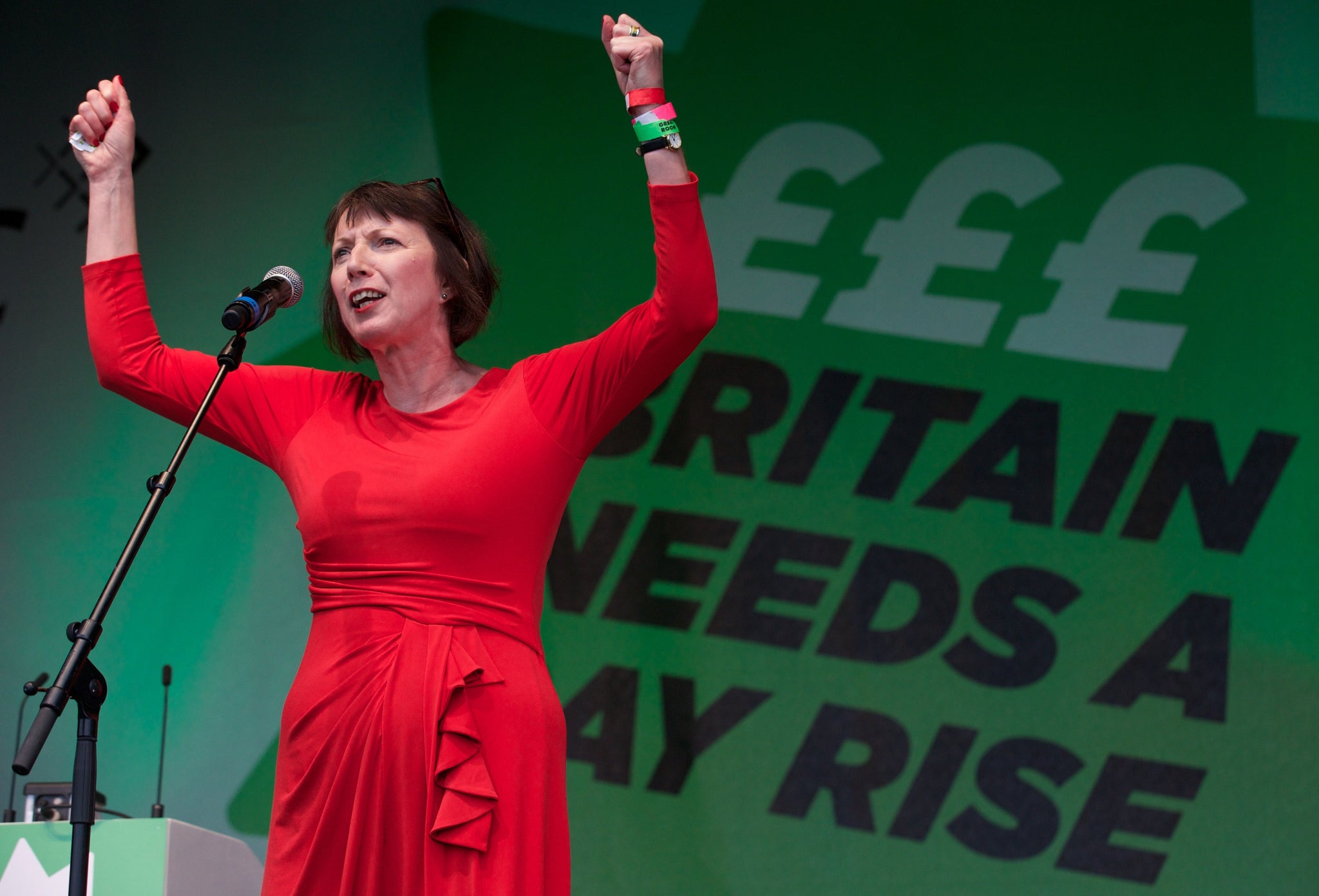 Frances O'Grady, General Secretary of the British Trades Union Congress (TUC)