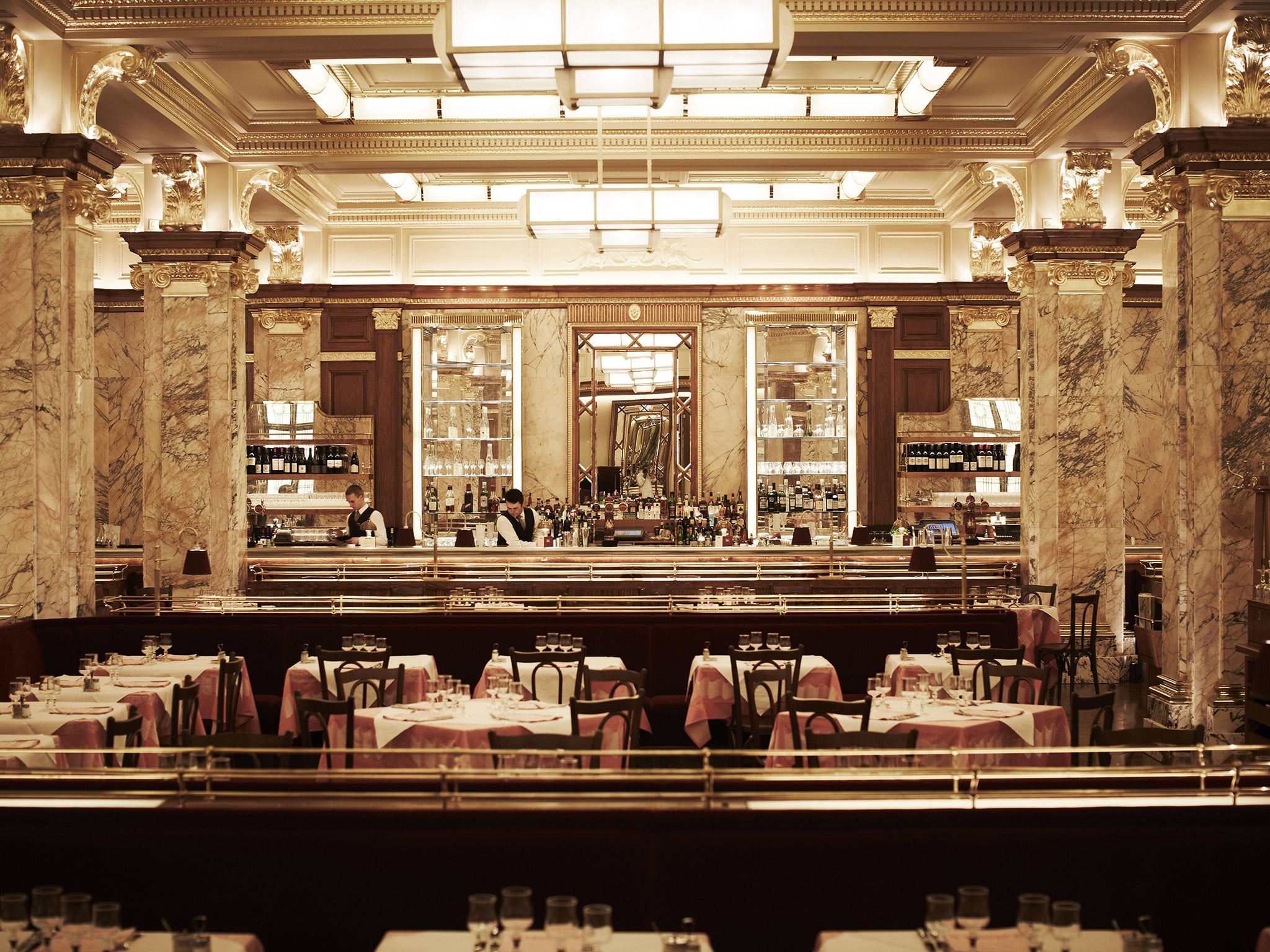 Top table: Brasserie Zédel evokes Paris in the 1920s