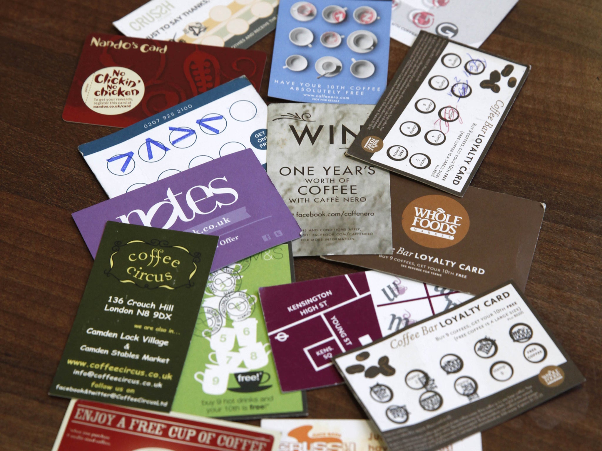 What a giveaway: loyalty schemes aim to keep customers coming back