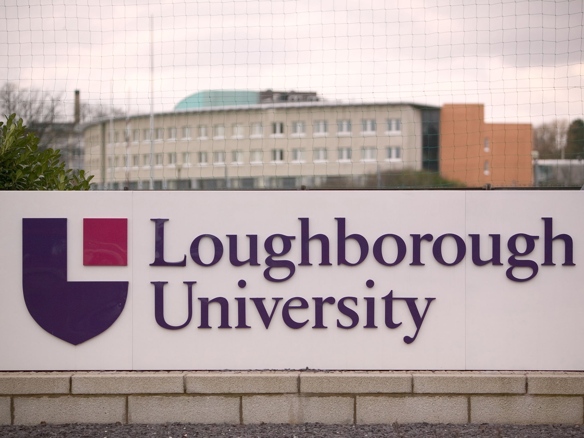 The old logo of Loughborough University