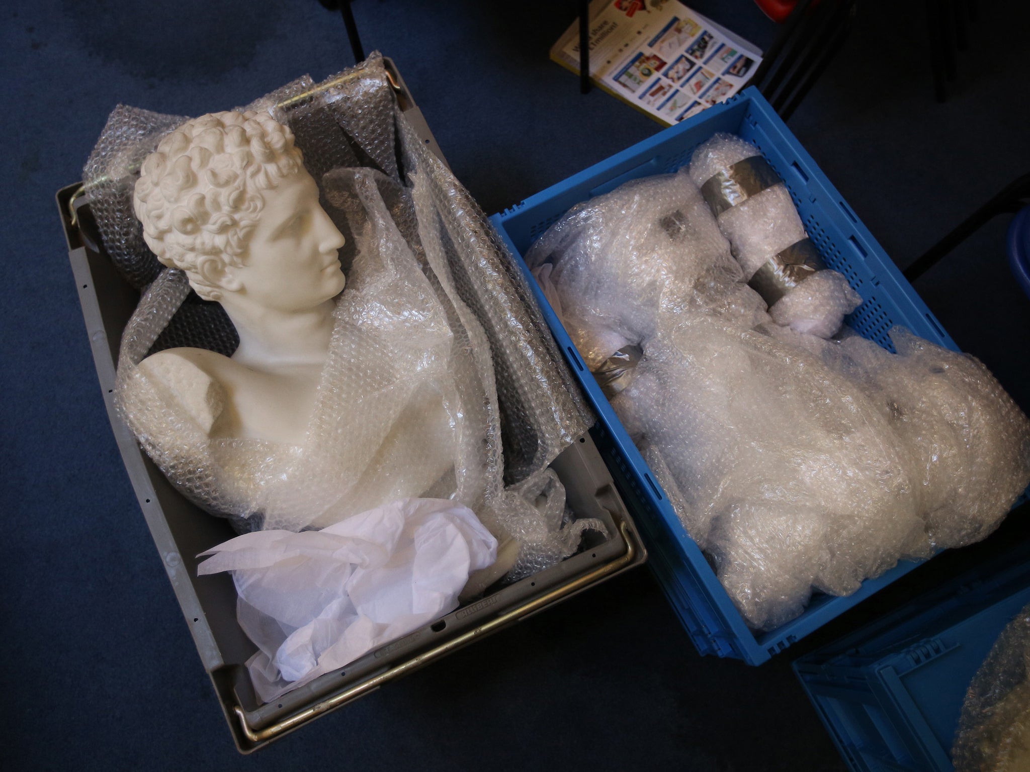 Rescued items from Clandon Park