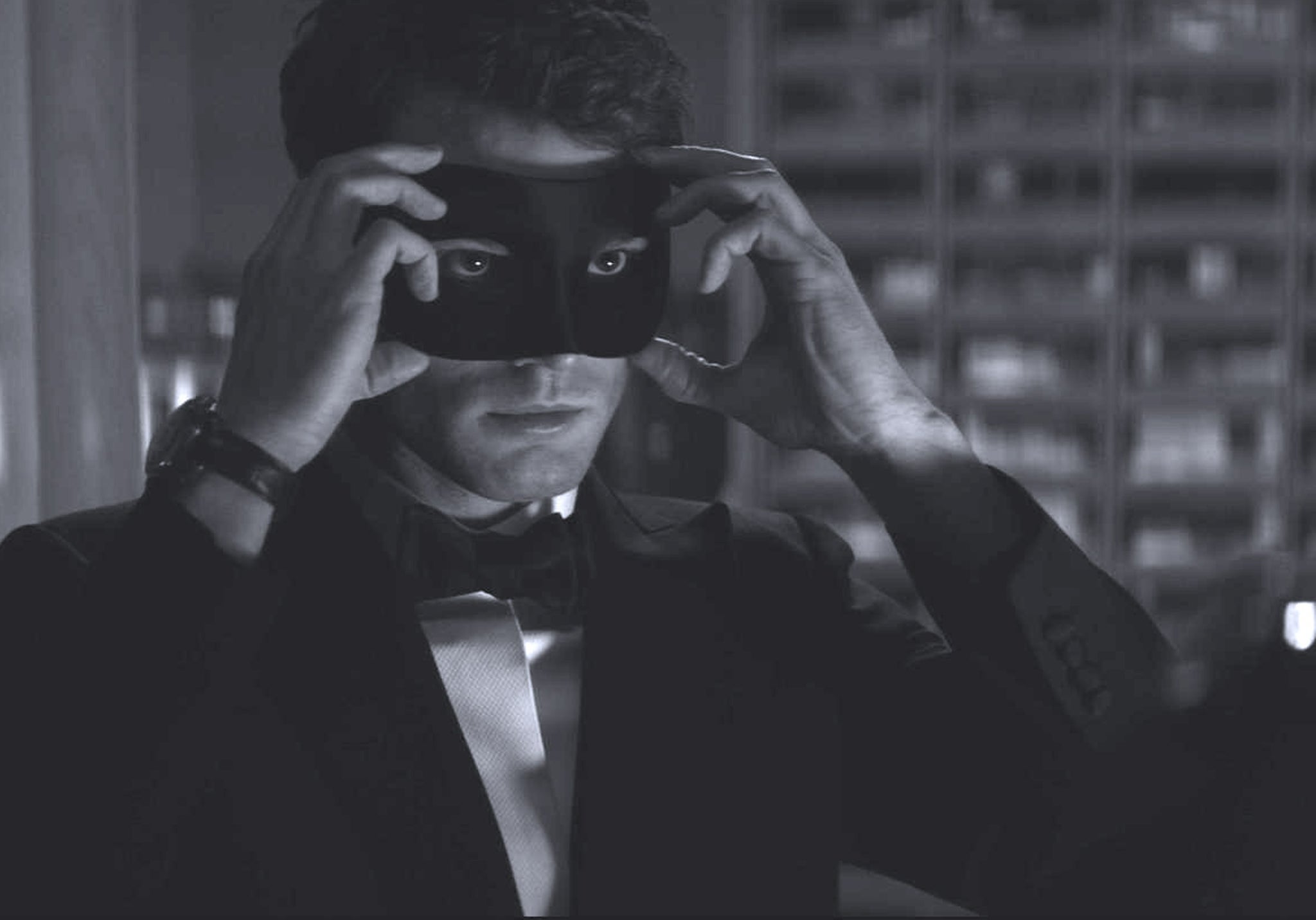 Jamie Dornan stars in the second Fifty Shades film, Fifty Shades Darker