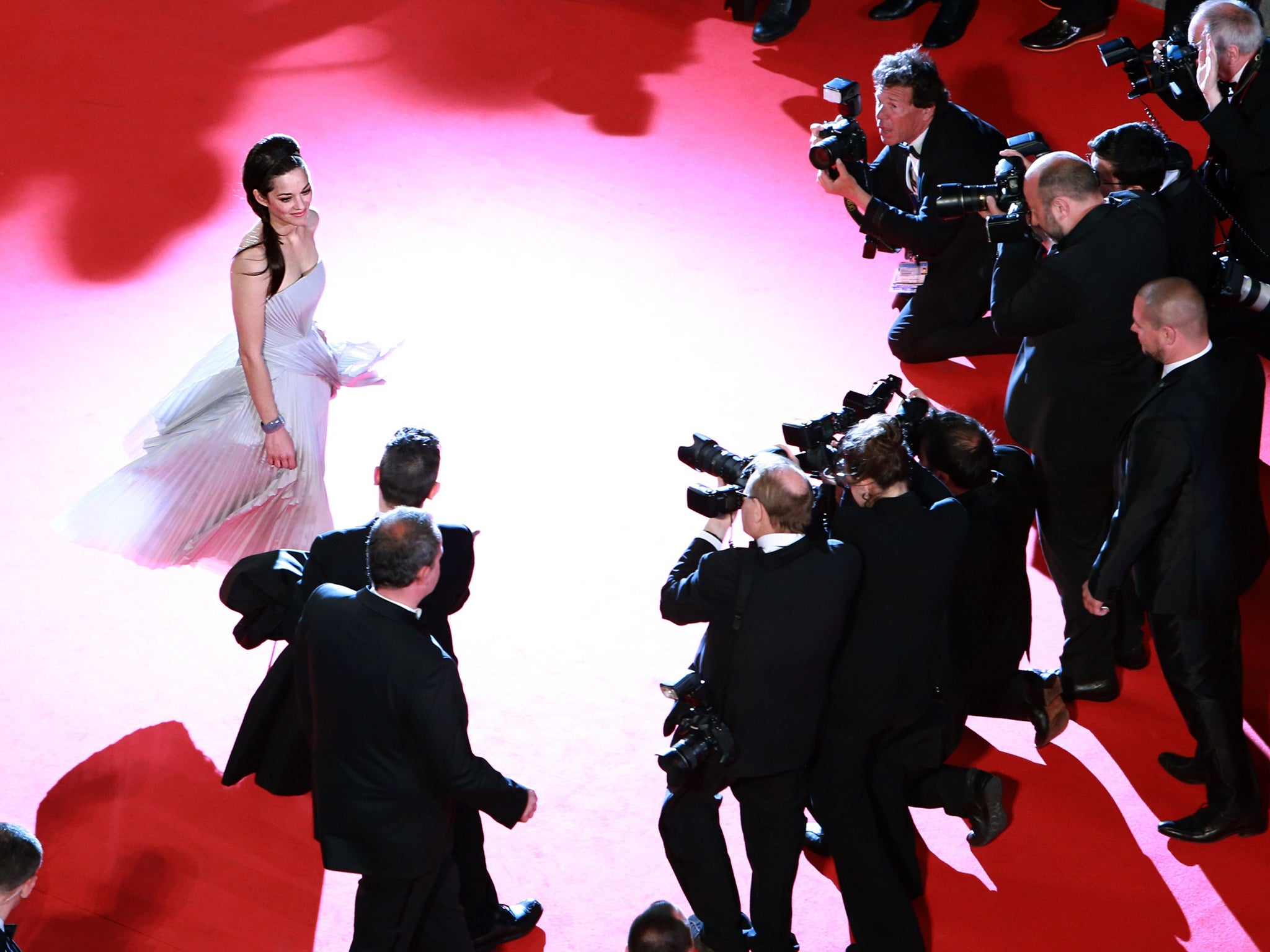 Actress Marion Cotillard in Cannes last year