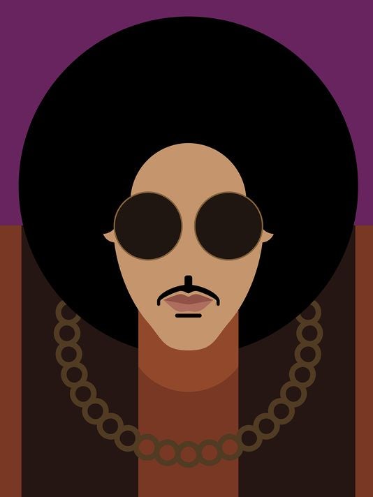 The official artwork for Prince's Baltimore song