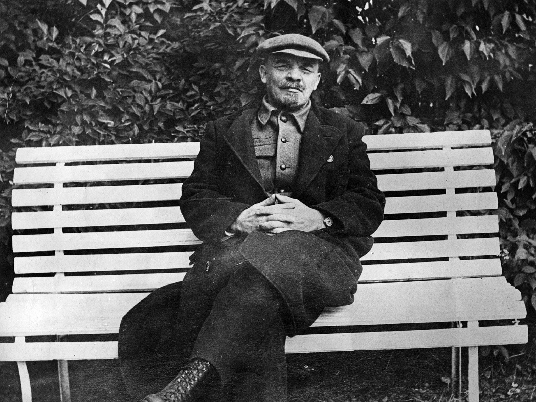 Lenin lived intermittently in London in the early 1900s (Hulton/Getty)