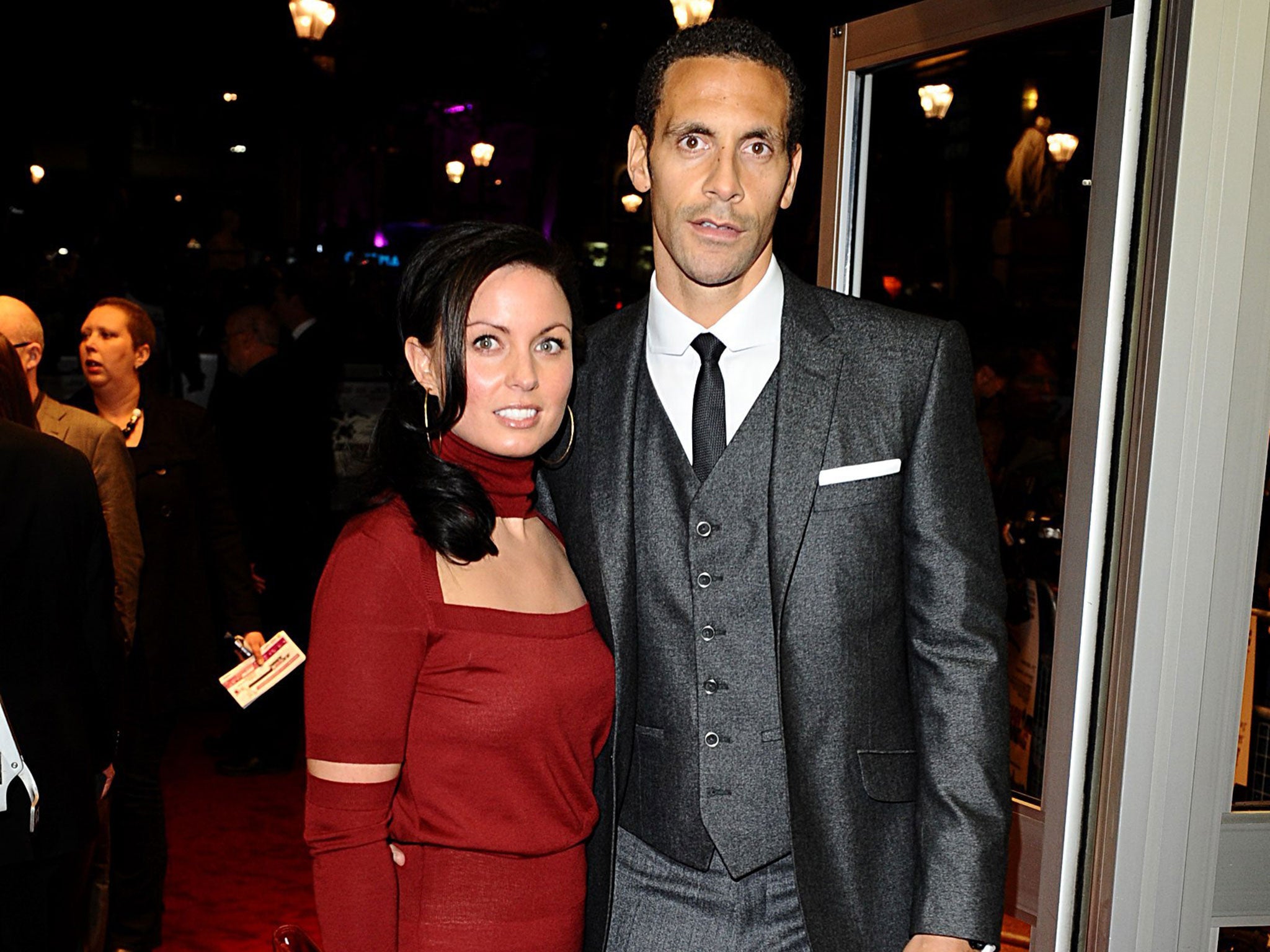 Ferdinand has announced the sad death of his wife, Rebecca Ellison