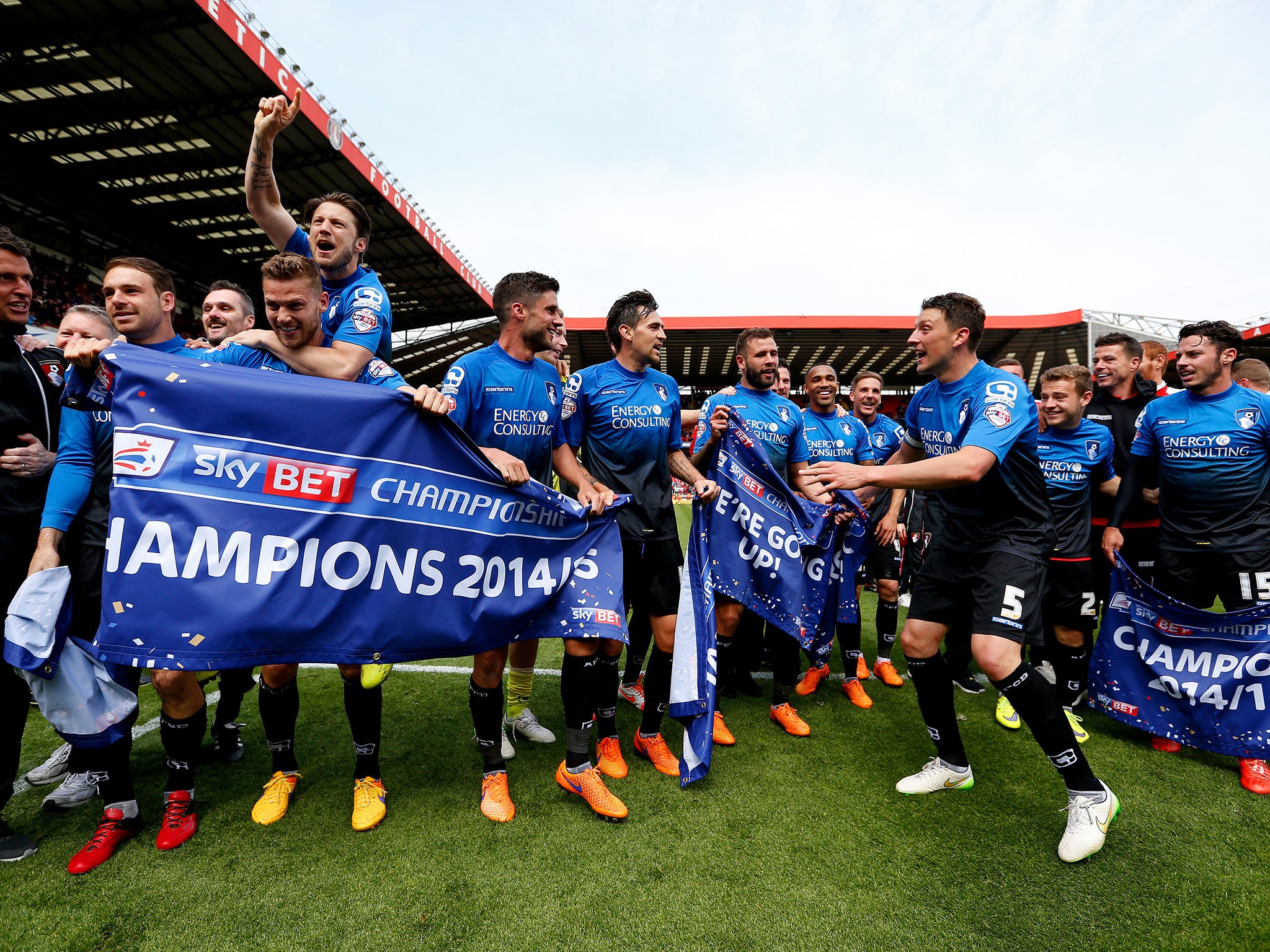 Bournemouth were crowned Champions a week later