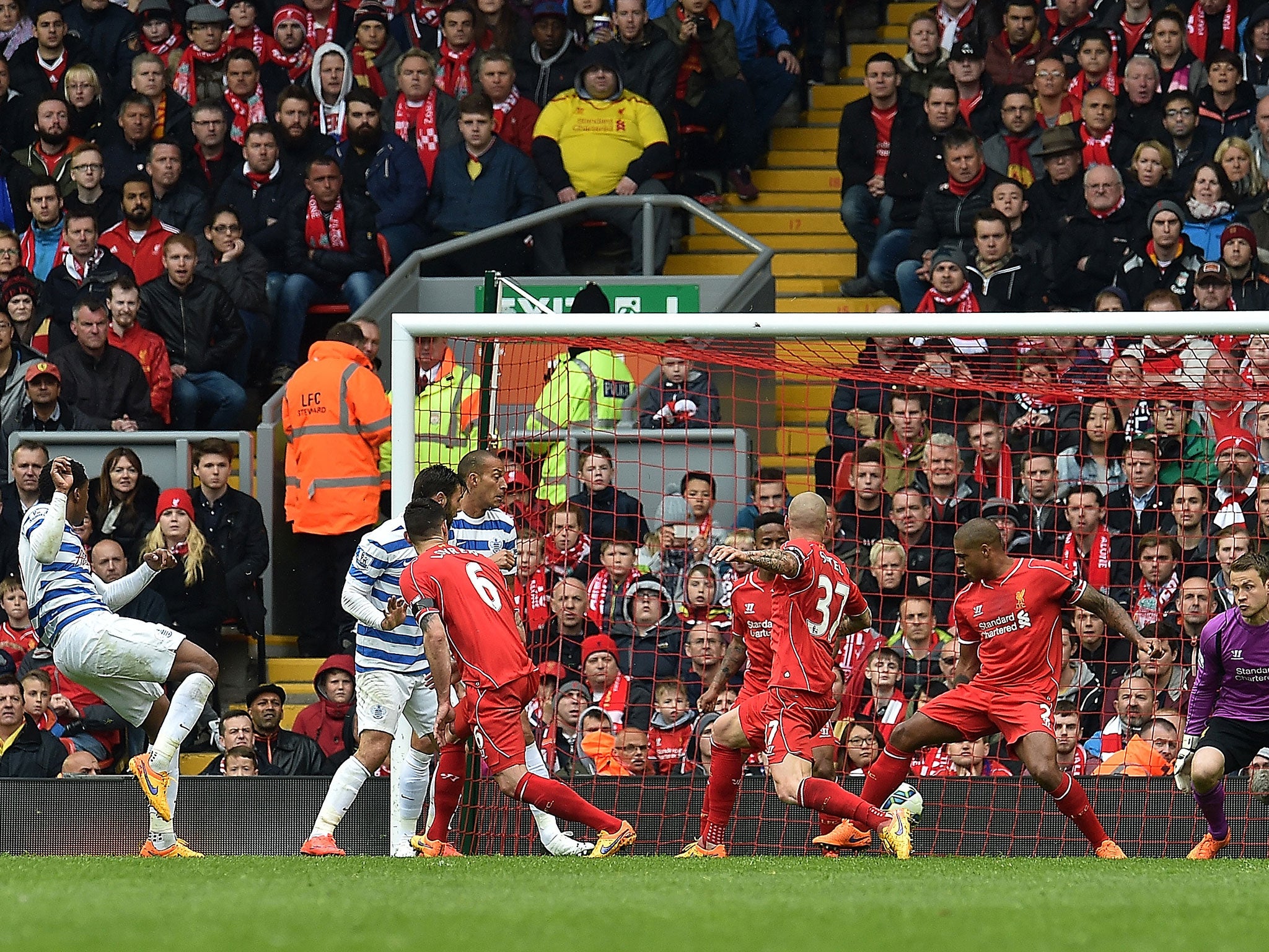 Leroy Fer scores QPR's equaliser