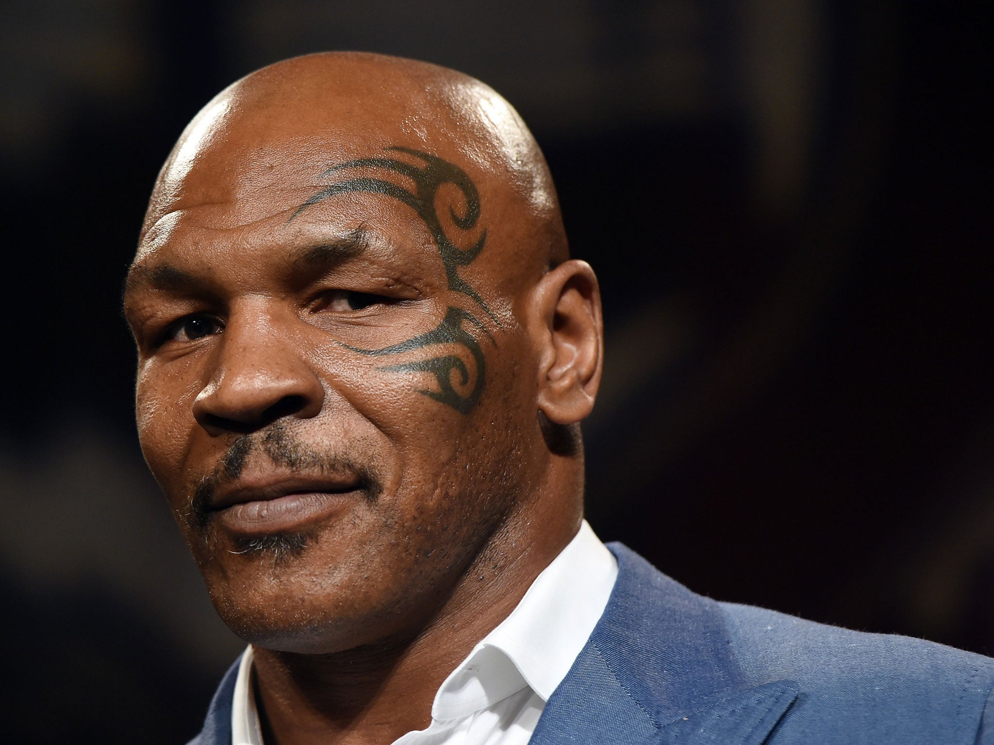 Former heavyweight world champion Mike Tyson