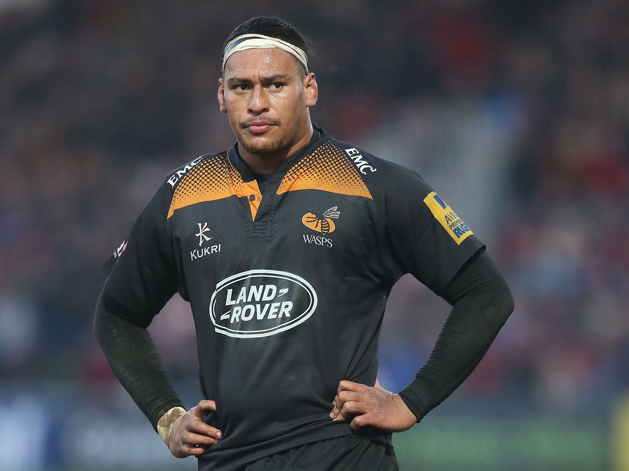 Wasps No. 8 Nathan Hughes