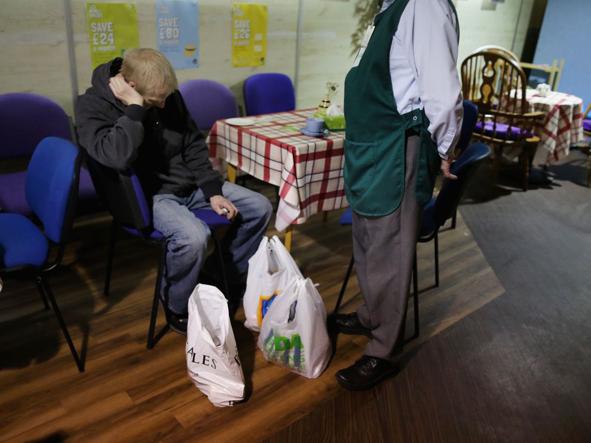 Nearly a million people were helped by food banks in 2013-14