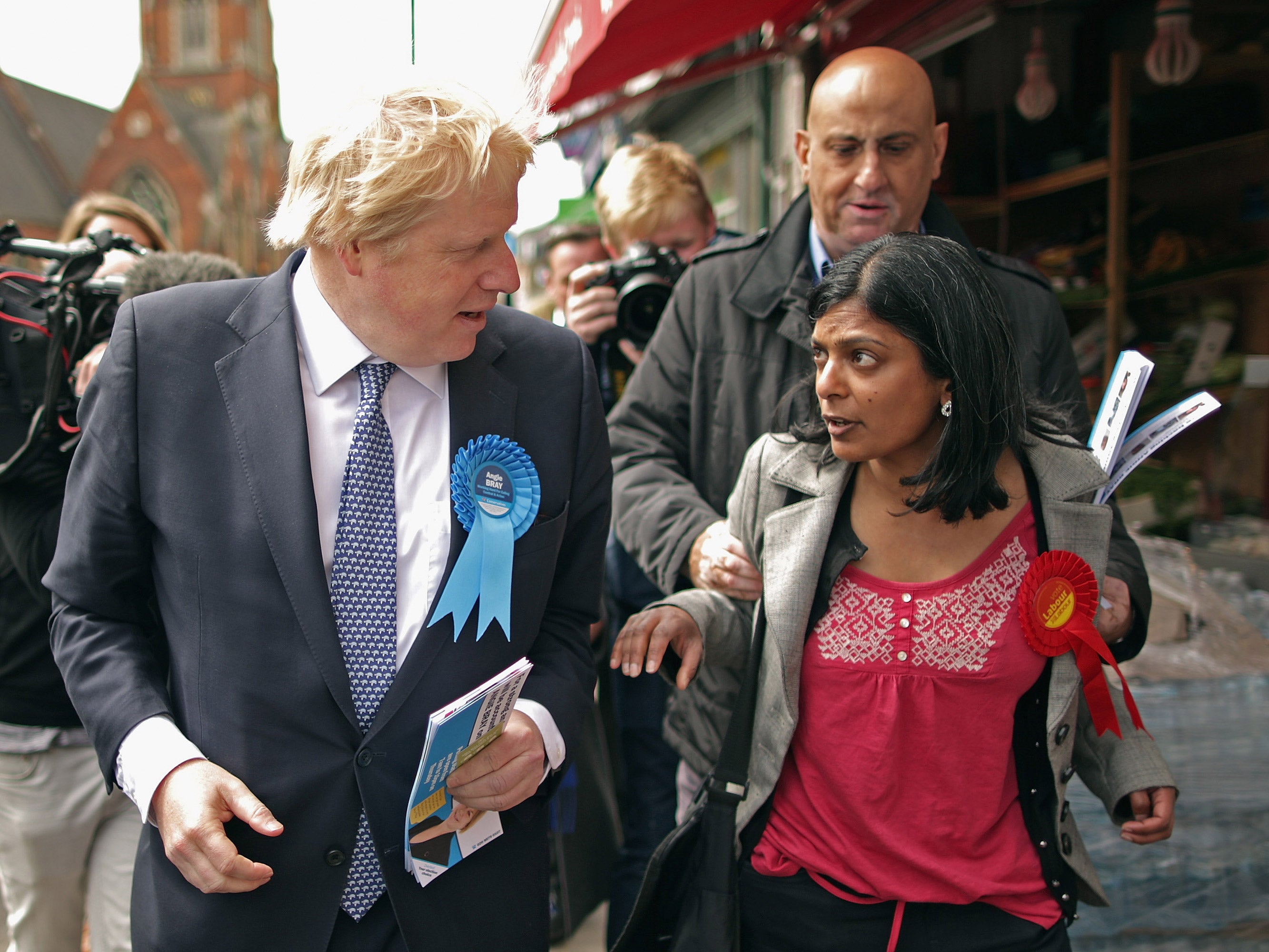 Local Green members in Ealing voted on Thursday not to field a candidate after Ms Huq (right) promised to campaign for voting reform and the environment