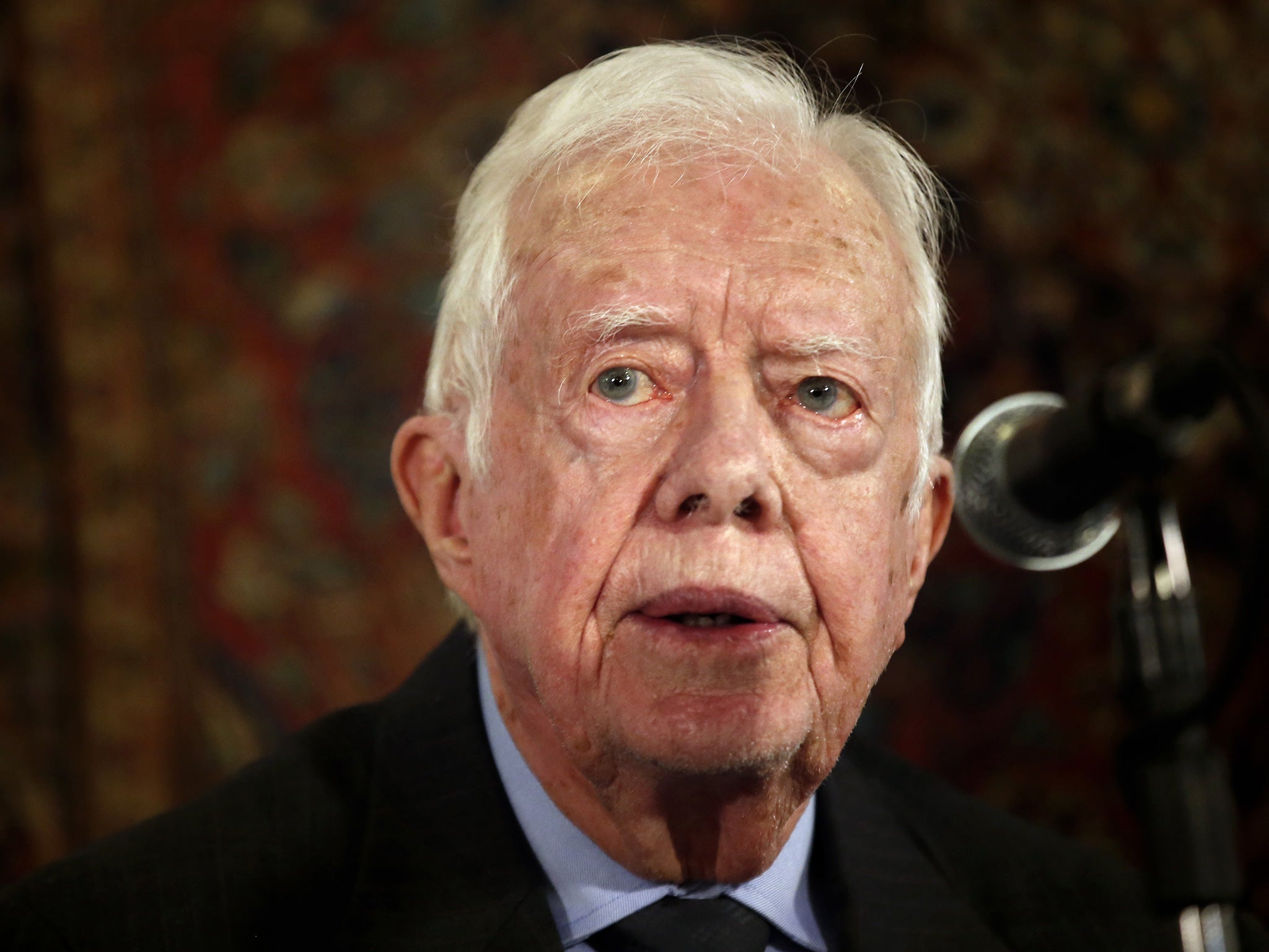 Carter did not ask for a meeting with Netanyahu (AFP/Getty)