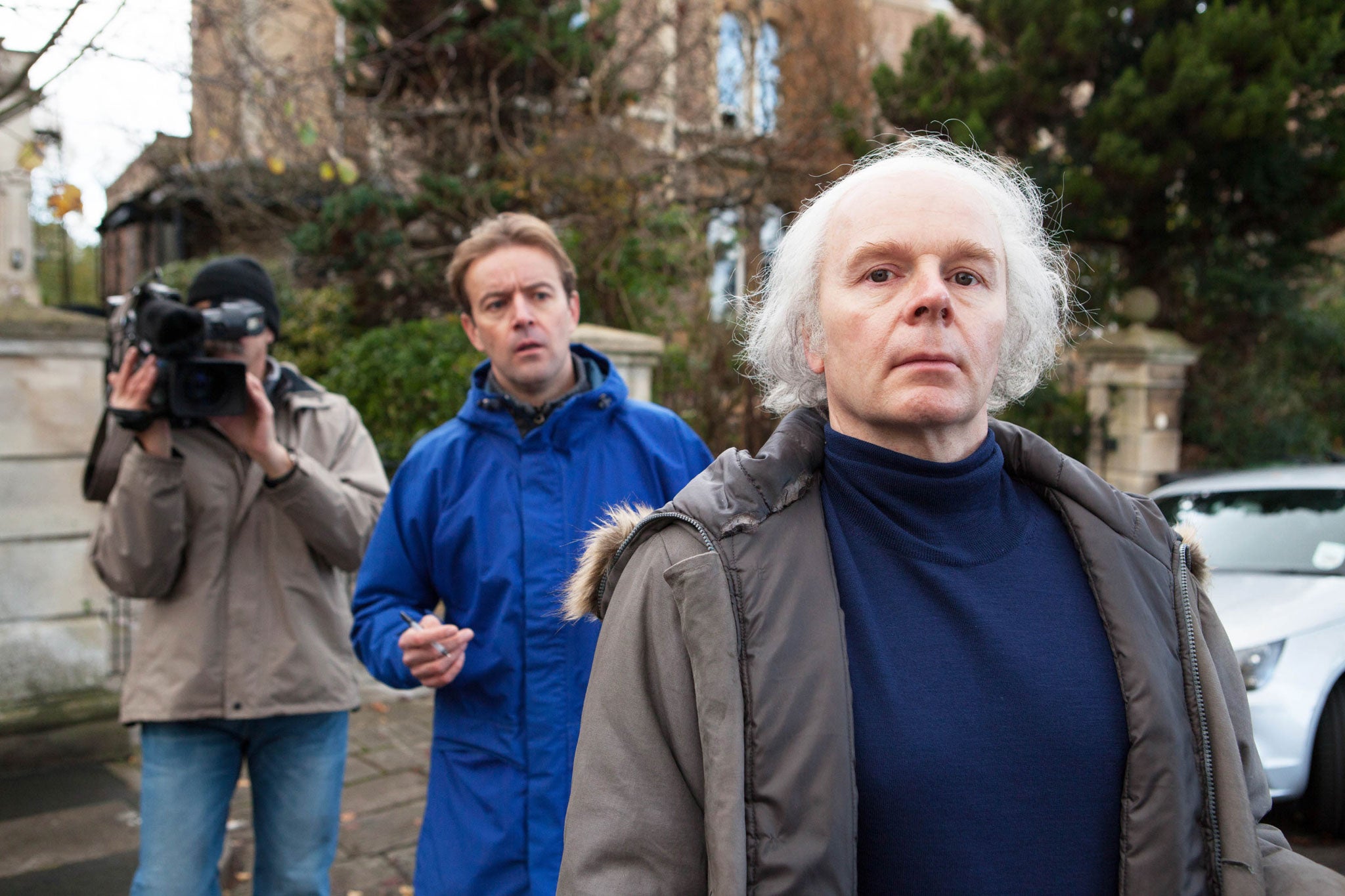 Actor Jason Watkins as Christopher Jefferies in Peter Morgan's ITV drama 'The Lost Honour of Christopher Jefferies'