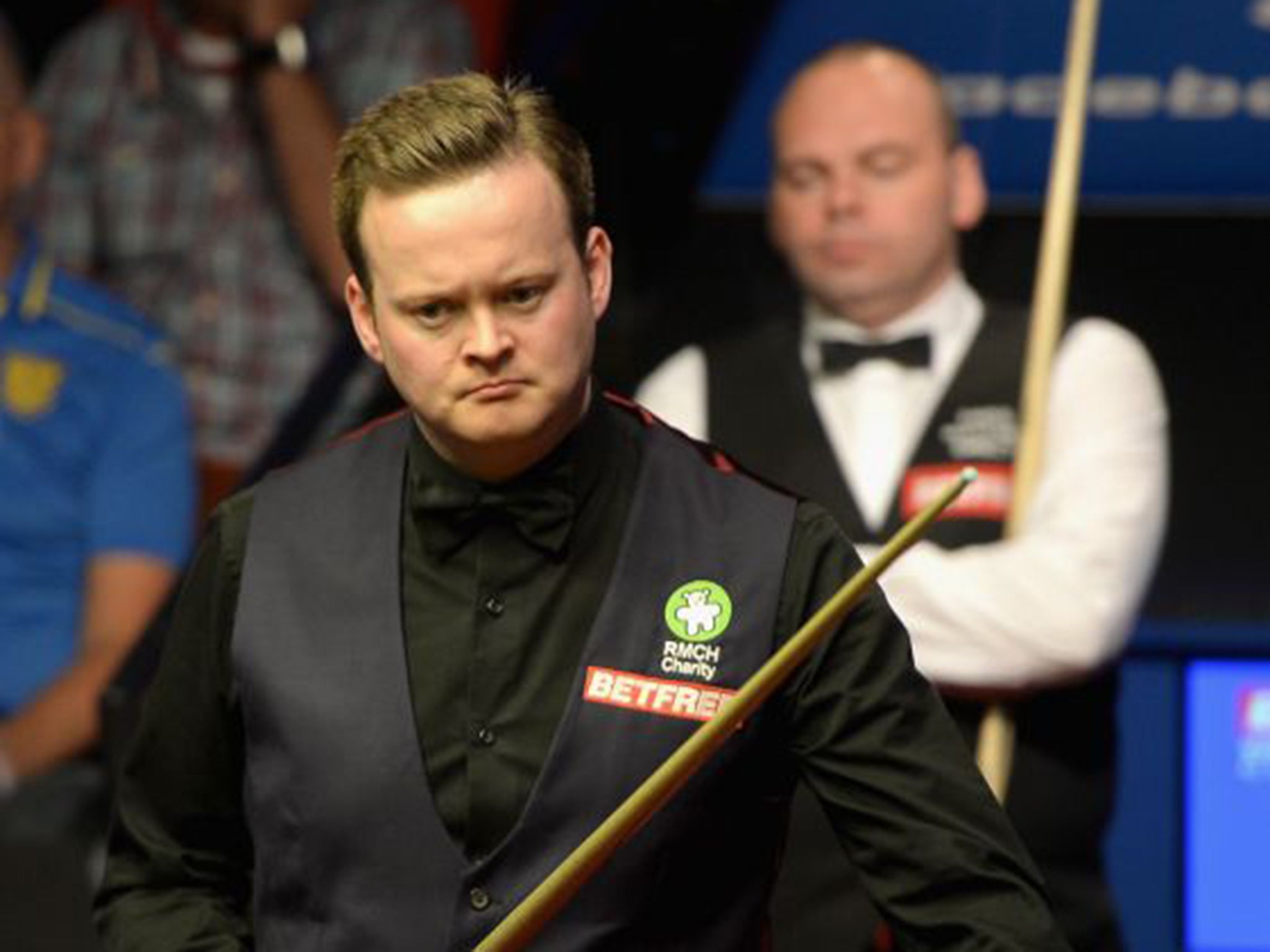 Shaun Murphy raced into an 8-4 lead in the final last night but was then pegged back to 9-8