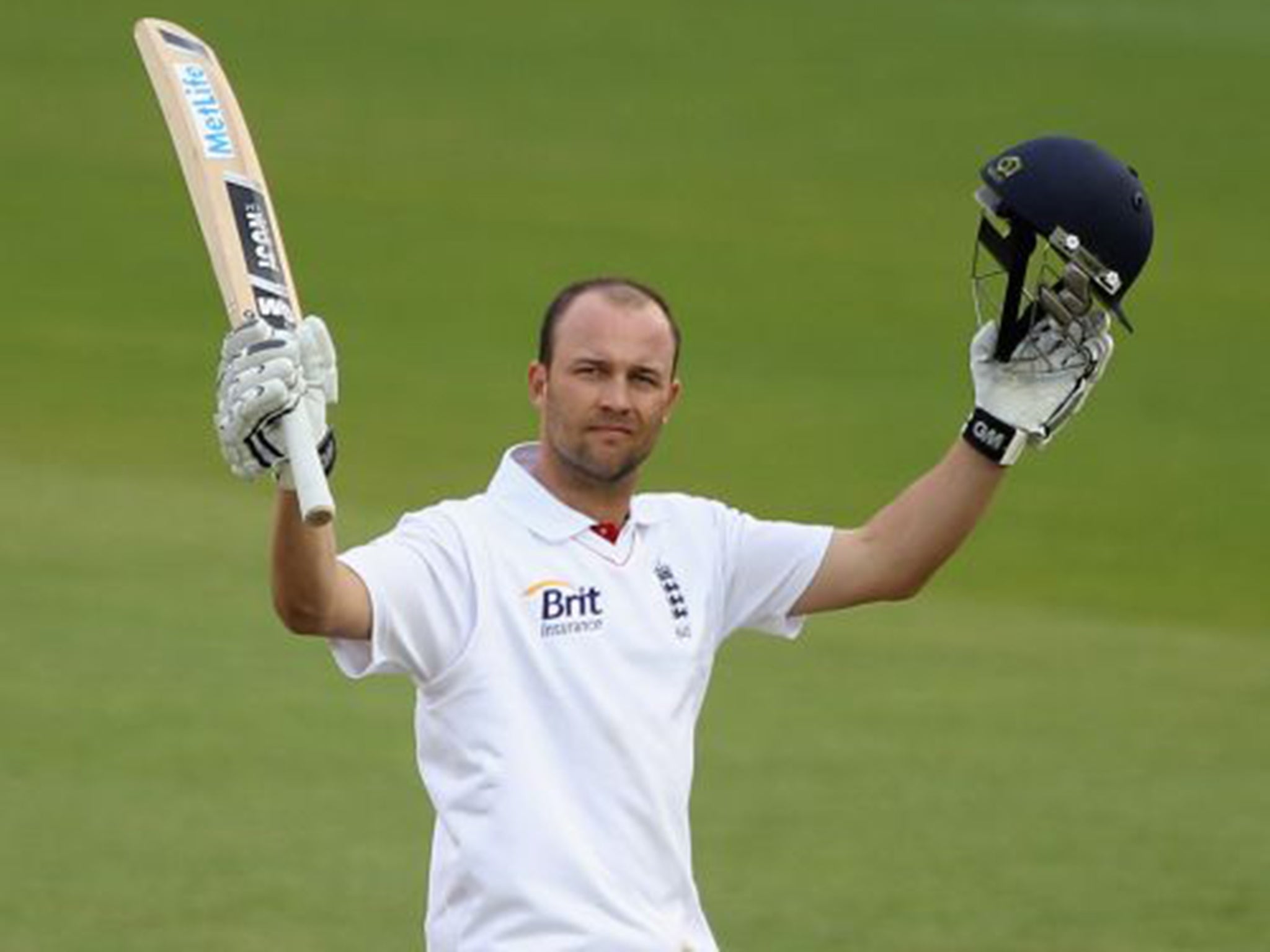 &#13;
Jonathan Trott has a 44.08 Test average for England &#13;