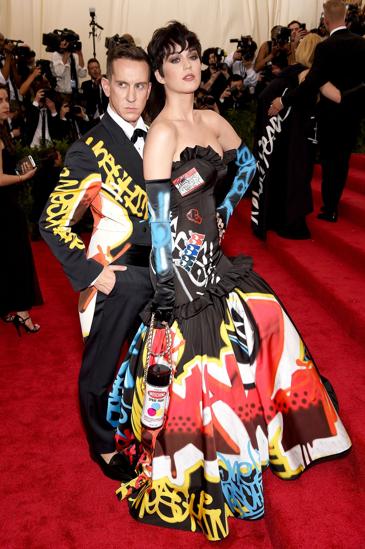 Jeremy Scott and Katy Perry