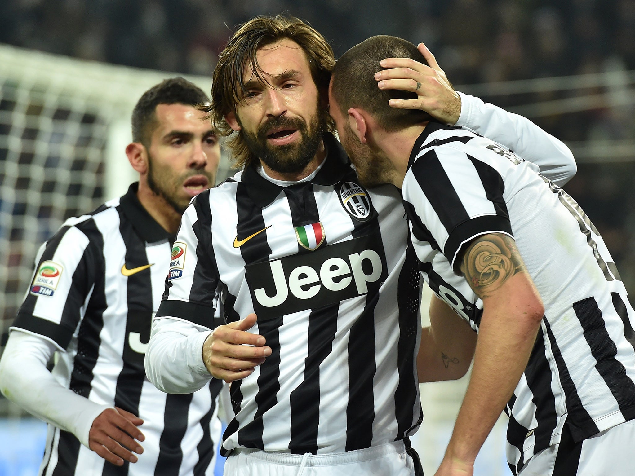 Pirlo's Juventus take on Real Madrid in the Champions League semi-final